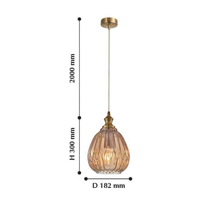 Картинка Подвесной светильник Favourite Corruga 2188-1P