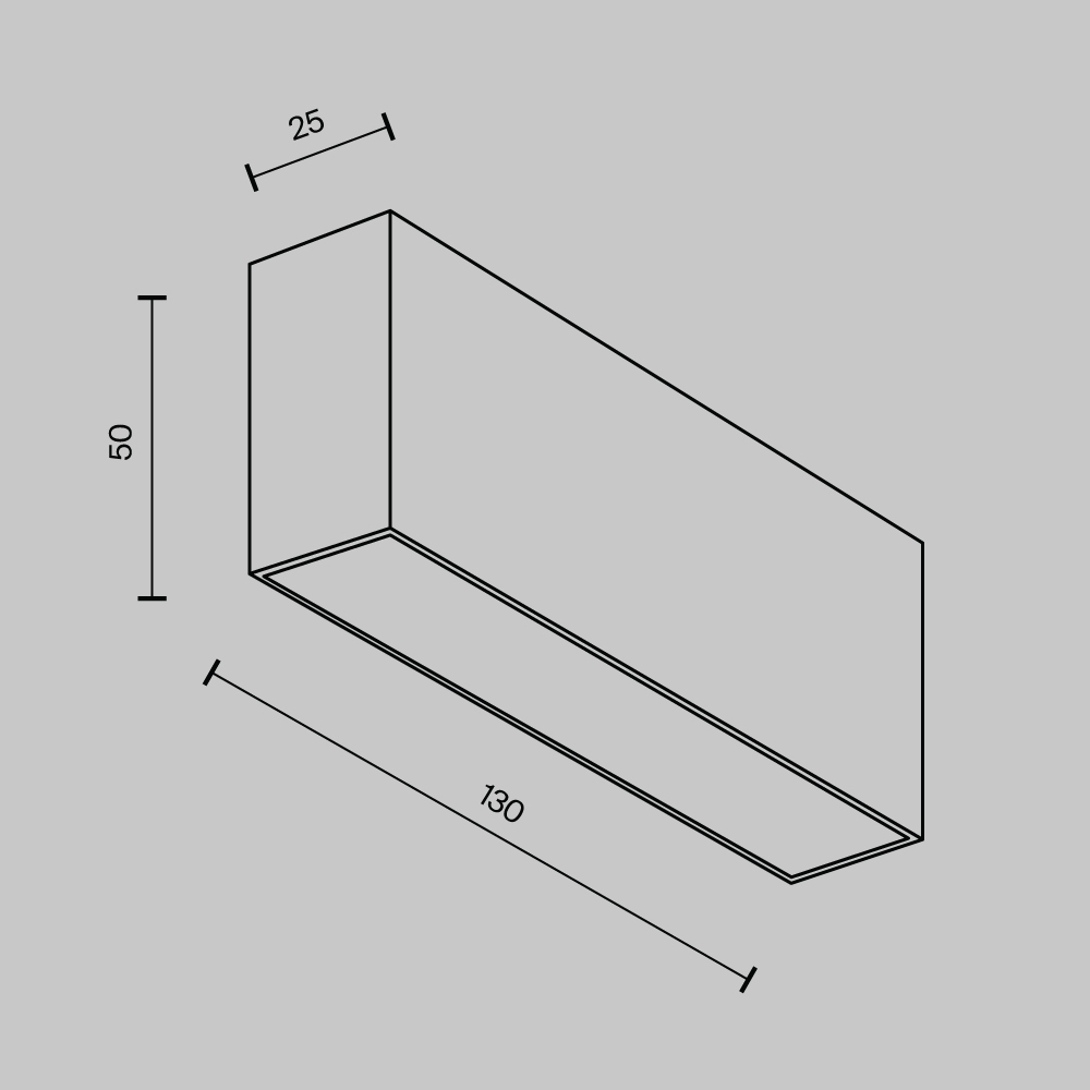 Картинка Потолочный светильник Technical C068CL-12W3-6K-W