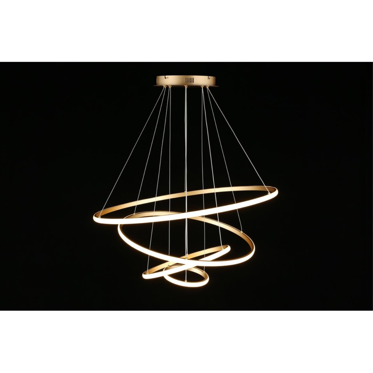 Картинка Подвесная светодиодная люстра Aployt Janina APL.018.13.100