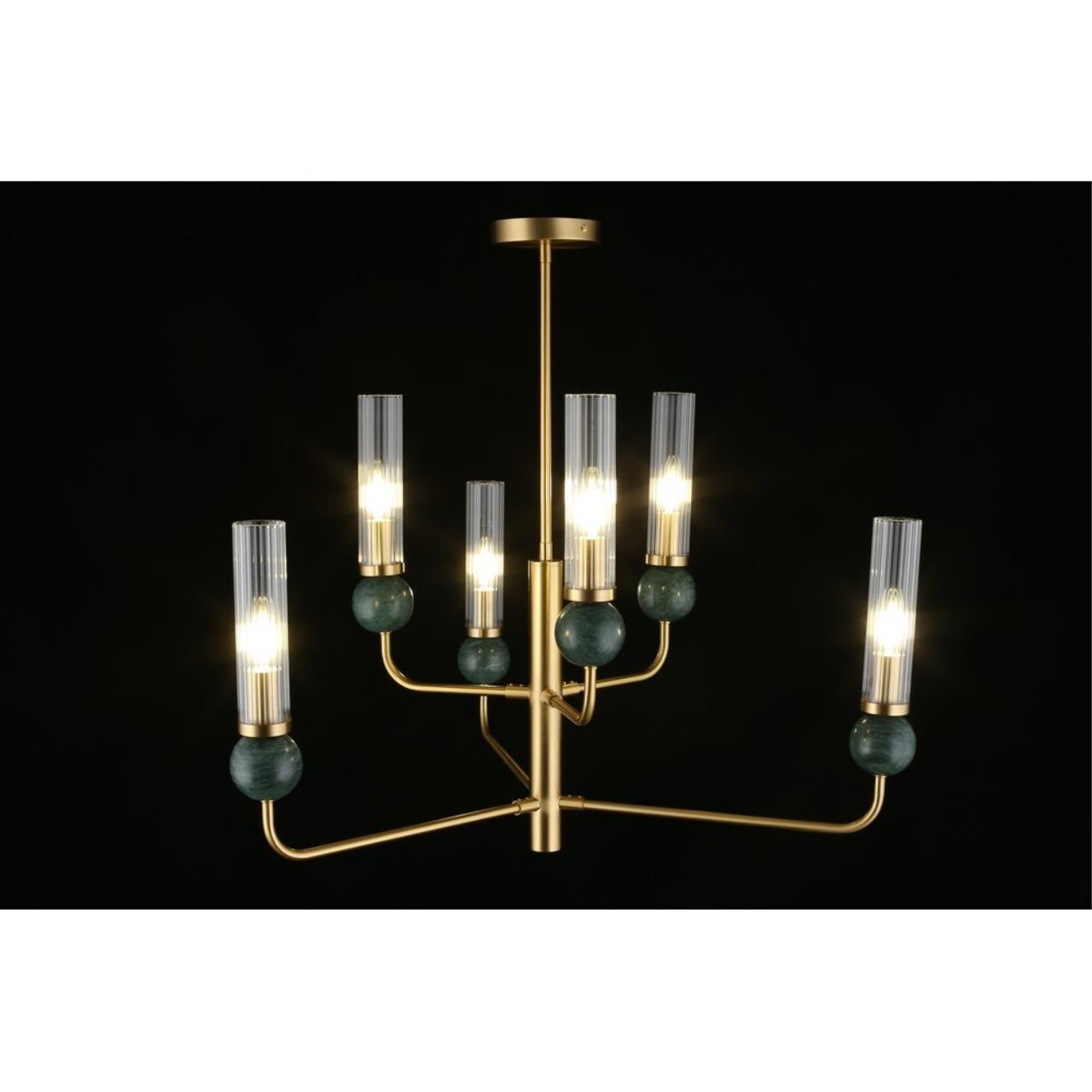 Картинка APL.337.07.06 Люстра потолочная Aployt Izidora