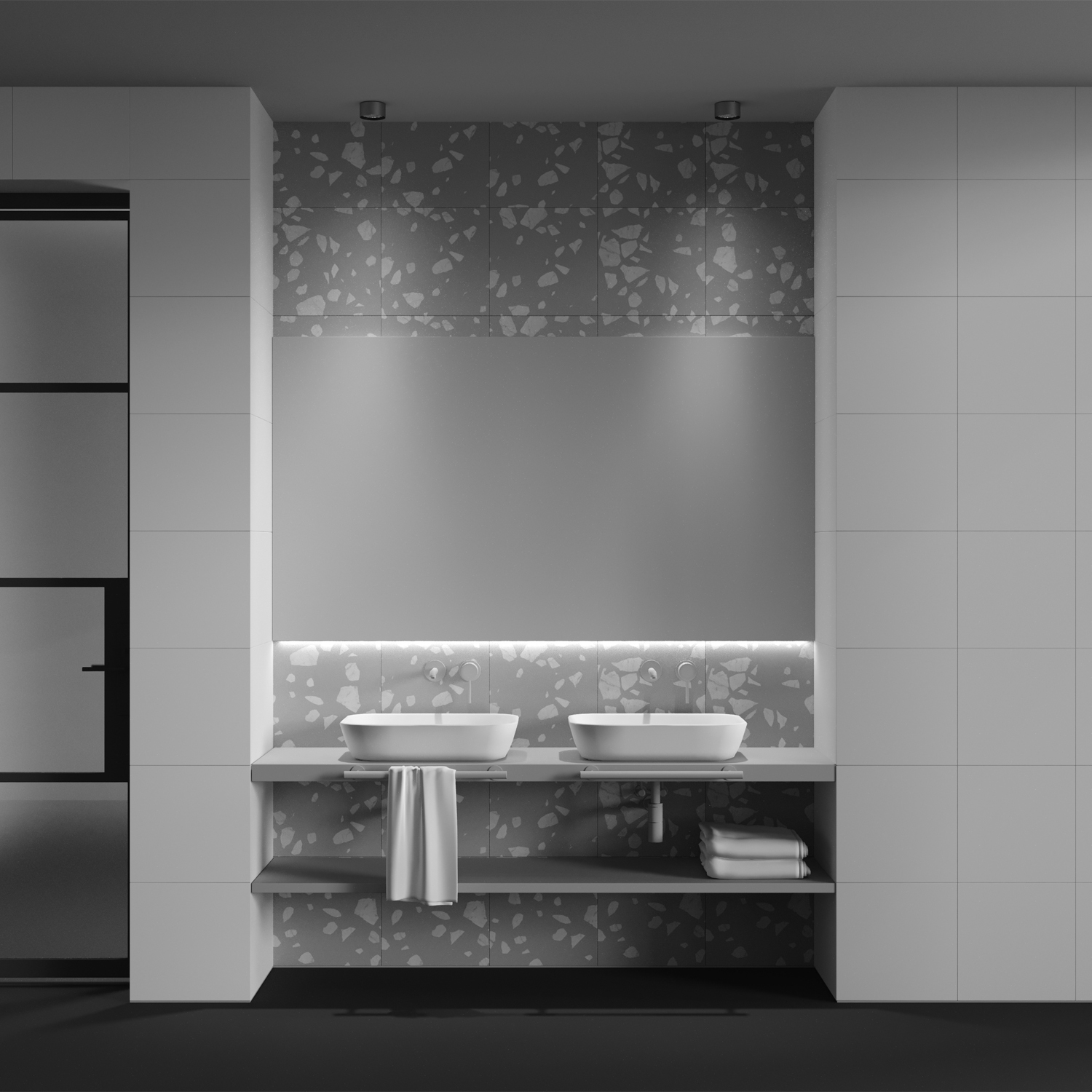 Картинка Потолочный светильник Technical C122CL-L7-4K-BS