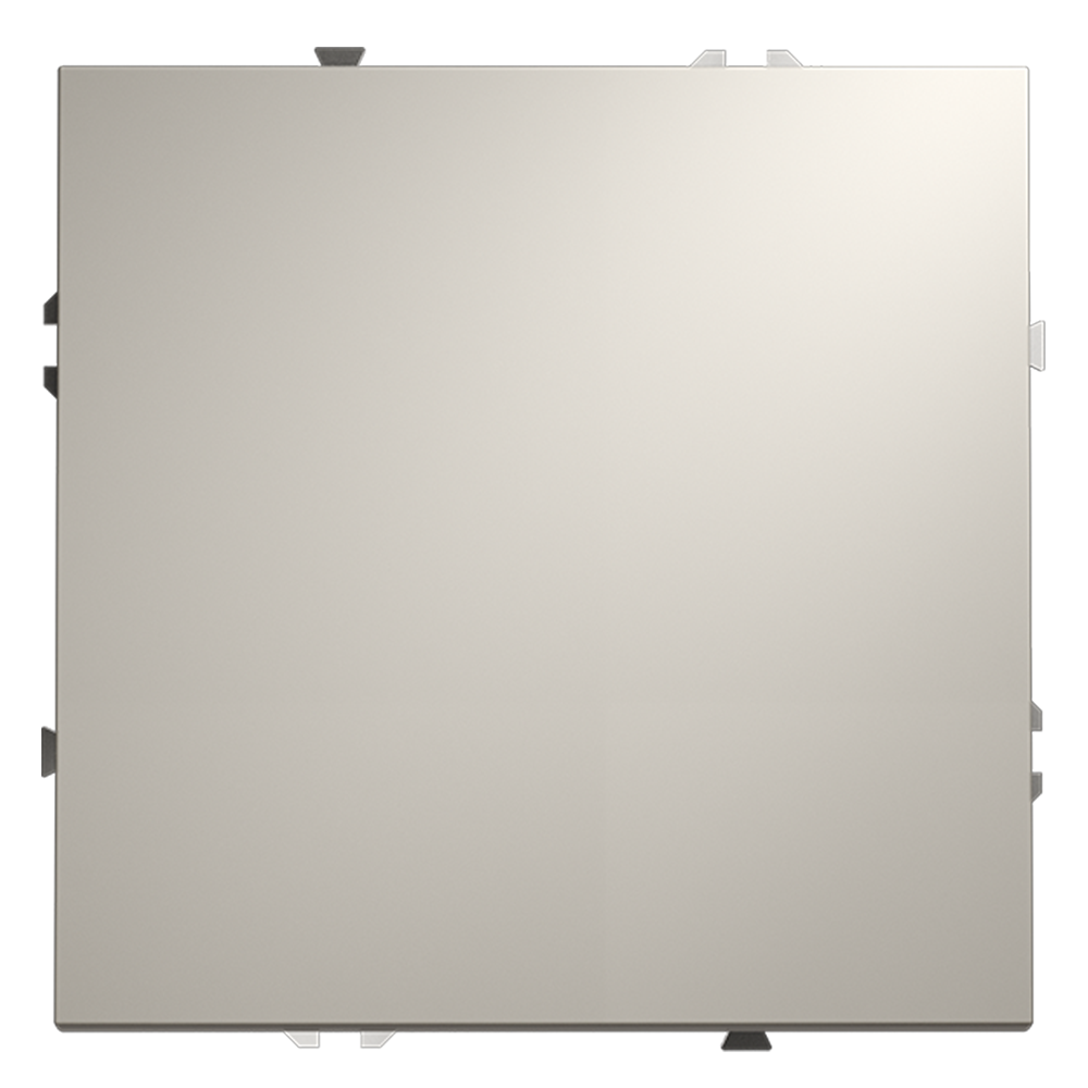 Выключатель встраиваемый VOLTUM S70 одноклавишный 10А, (кашемир) VLS010103 