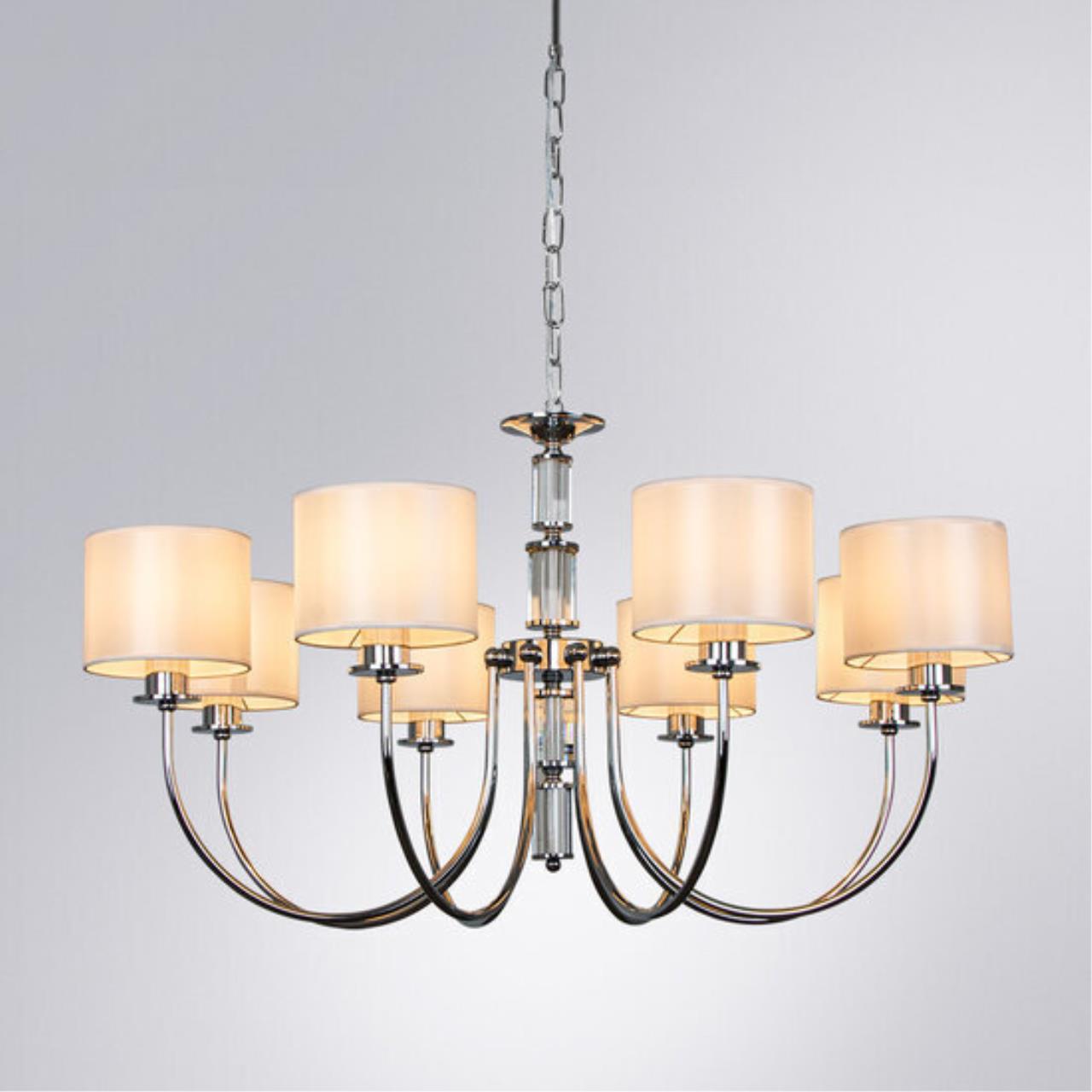 Картинка Подвесная люстра Arte Lamp ATTORE A4092LM-8CC