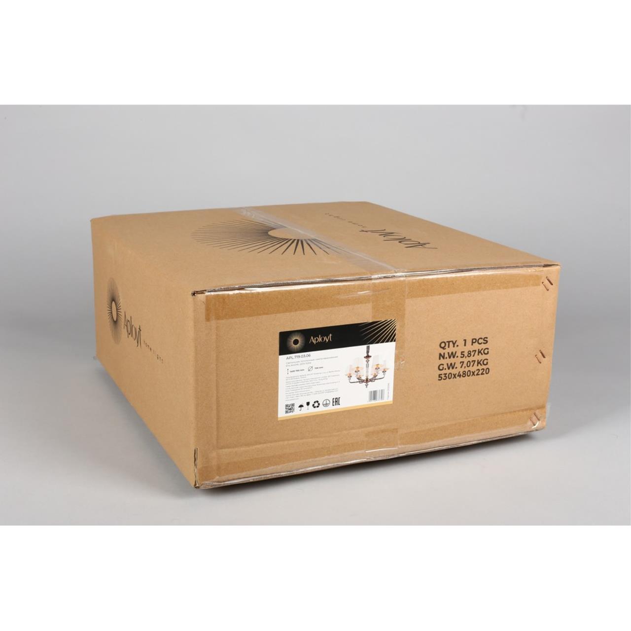 Картинка Подвесная люстра Aployt Silvian APL.719.03.06