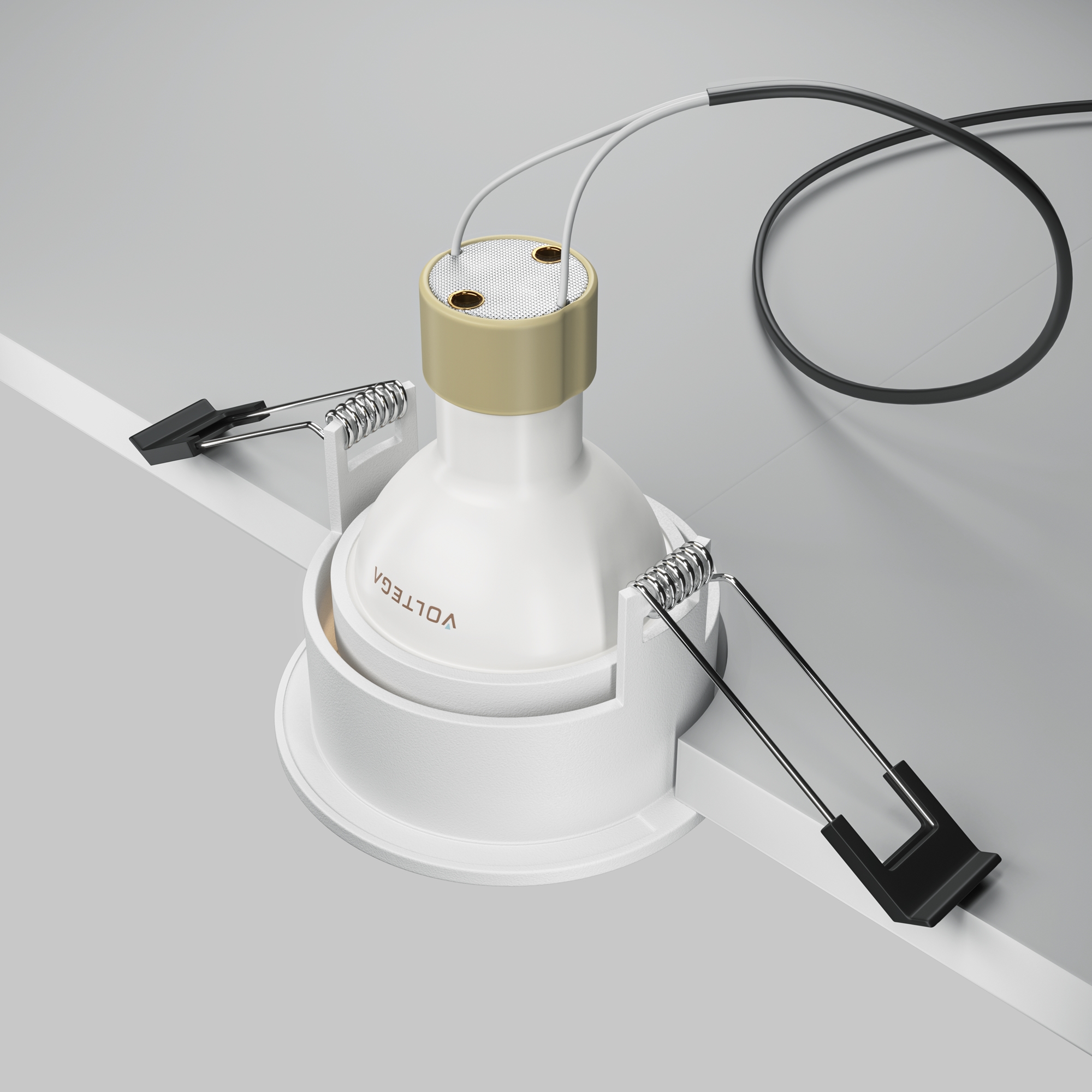 Картинка Встраиваемый светильник Technical DL126-GU10-W