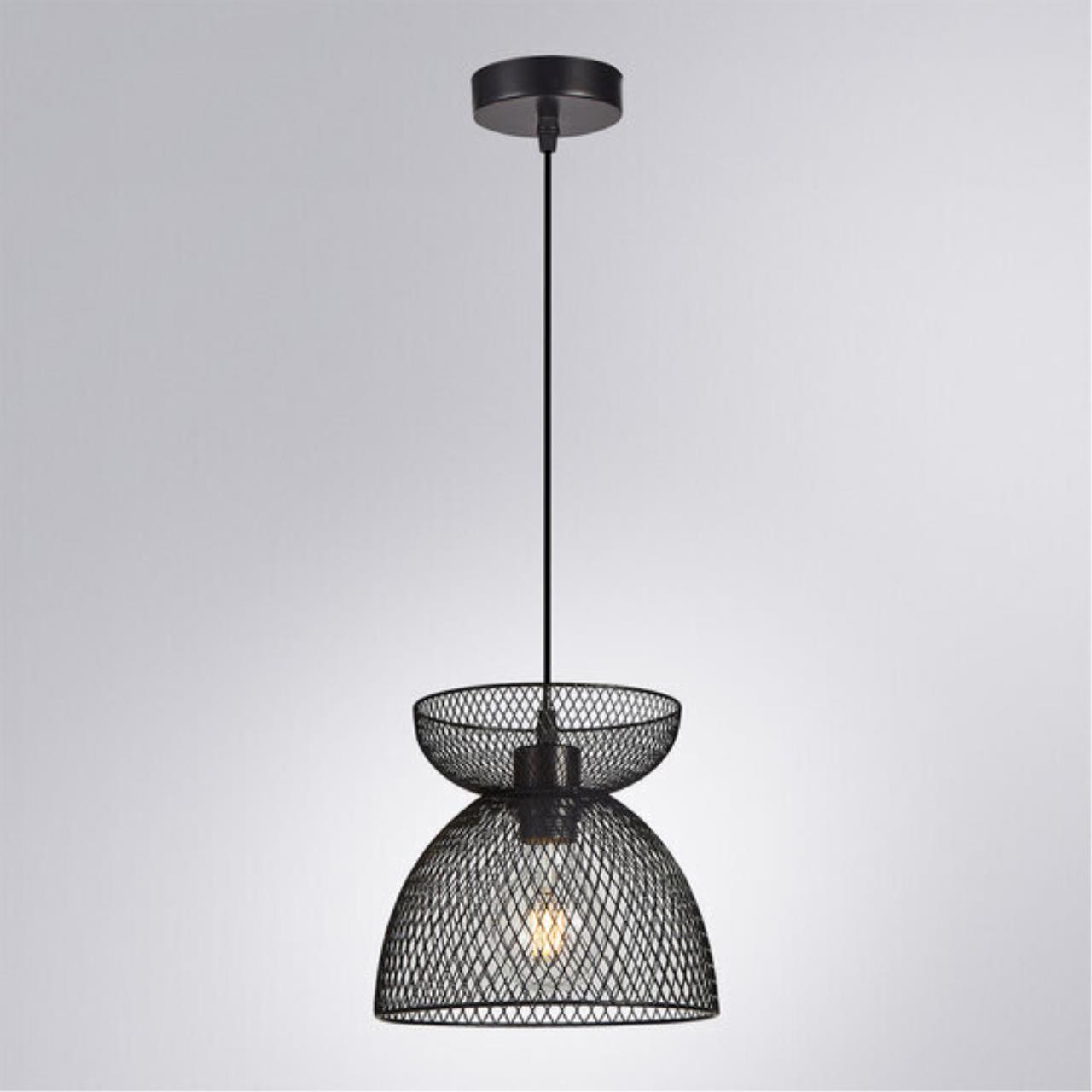 Картинка Подвесной светильник Arte Lamp CASTELLO A7065SP-1BK