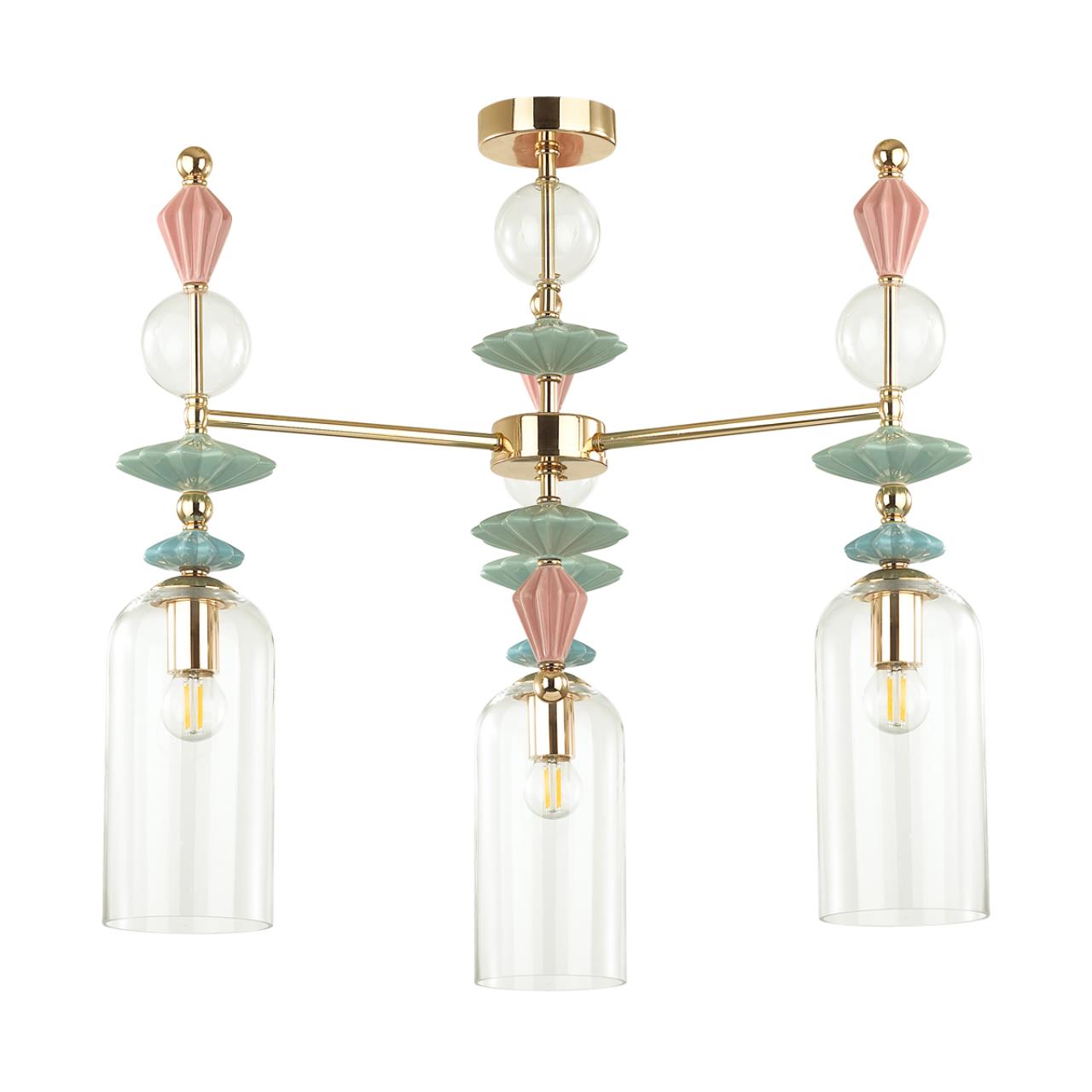 Картинка Подвесная люстра Odeon Light Classic Bizet 4855/3C