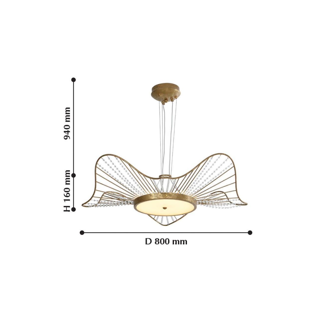 Картинка Подвесной светодиодный светильник Favourite Ripple 2309-2P