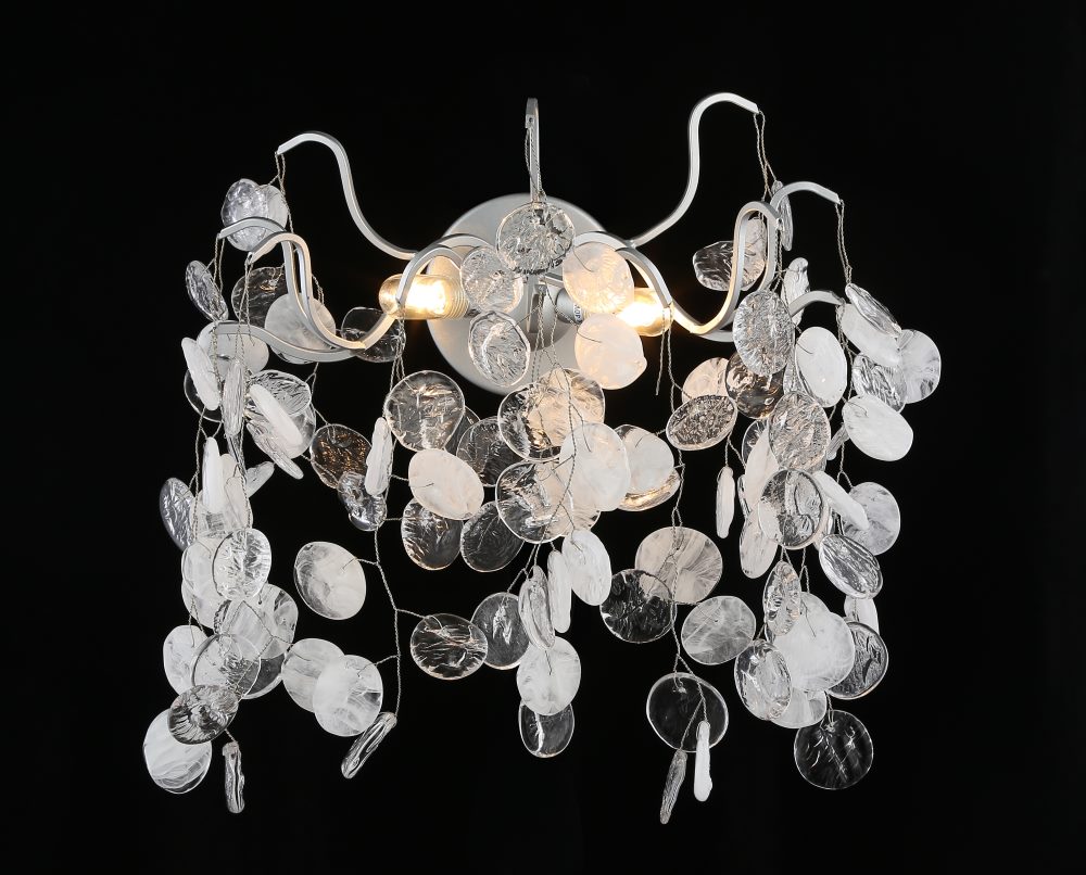 Картинка Бра Crystal Lux TENERIFE AP2 SILVER Crystal Lux 3181/402