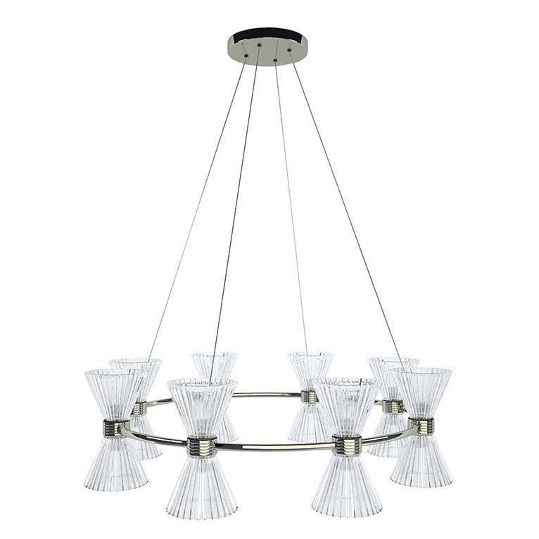 подвесная люстра newport 3618/s nickel м0062660, доставка по Казахстану 