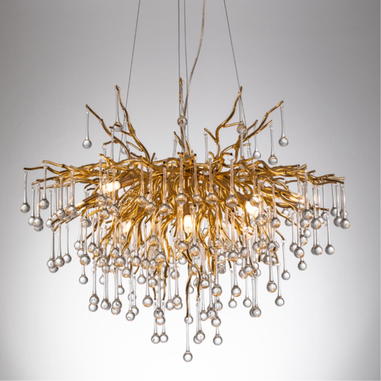 Картинка Люстра подвесная Divinare Salice 3132/01 SP-10