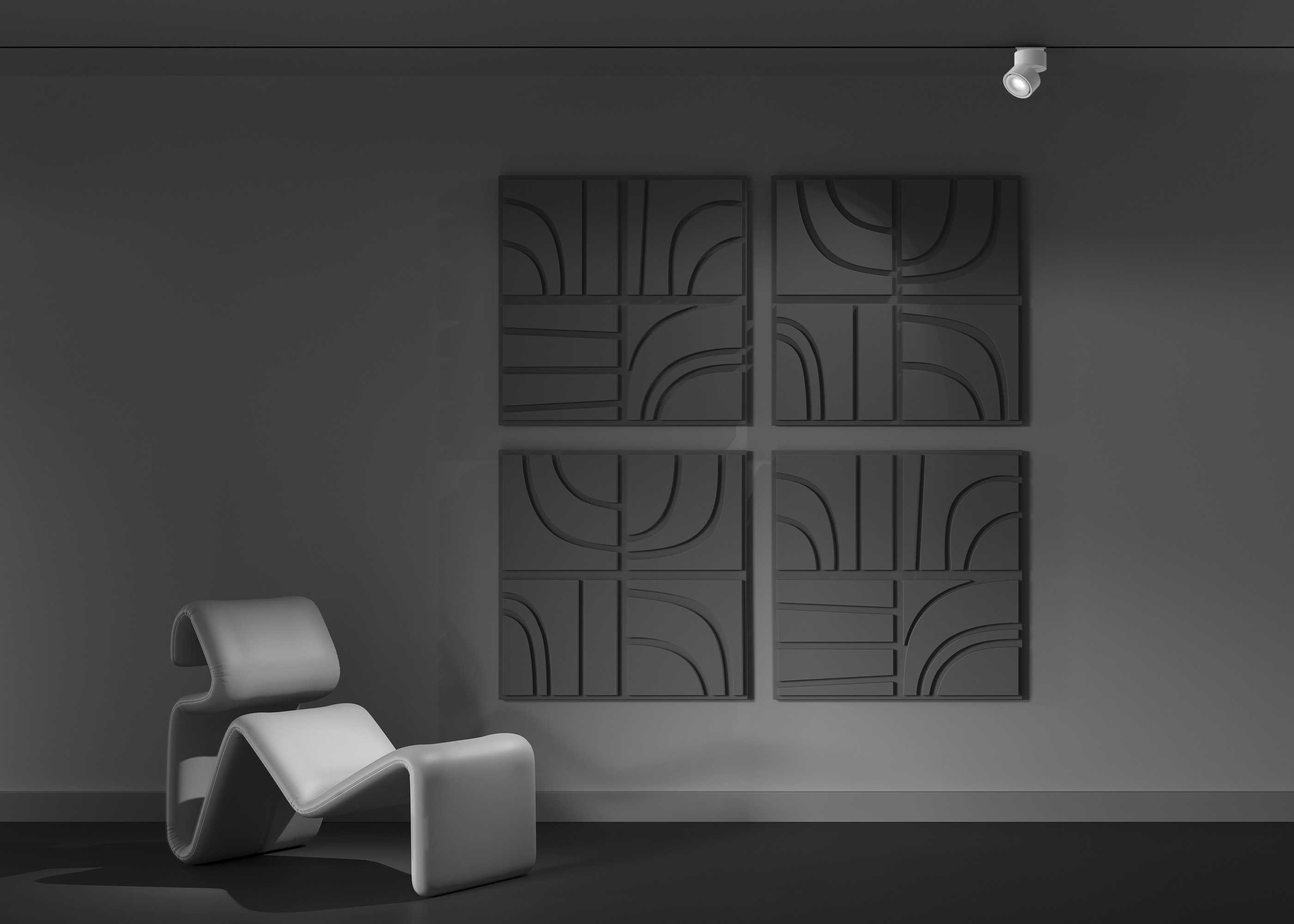 Картинка Трековый светильник Technical TR084-1-15W4K-D-W