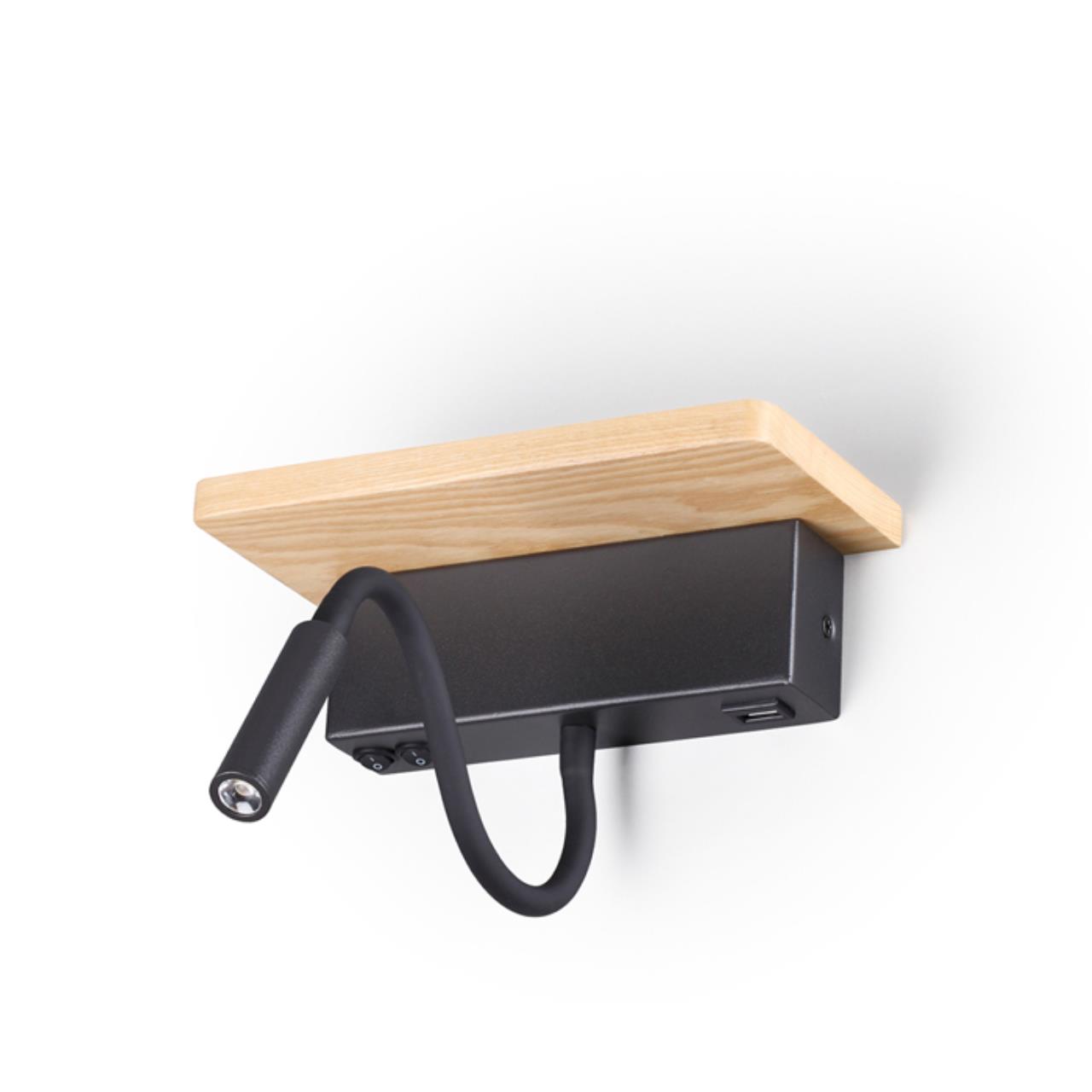 Картинка Бра Odeon Light Hightech Woody 3868/8WL