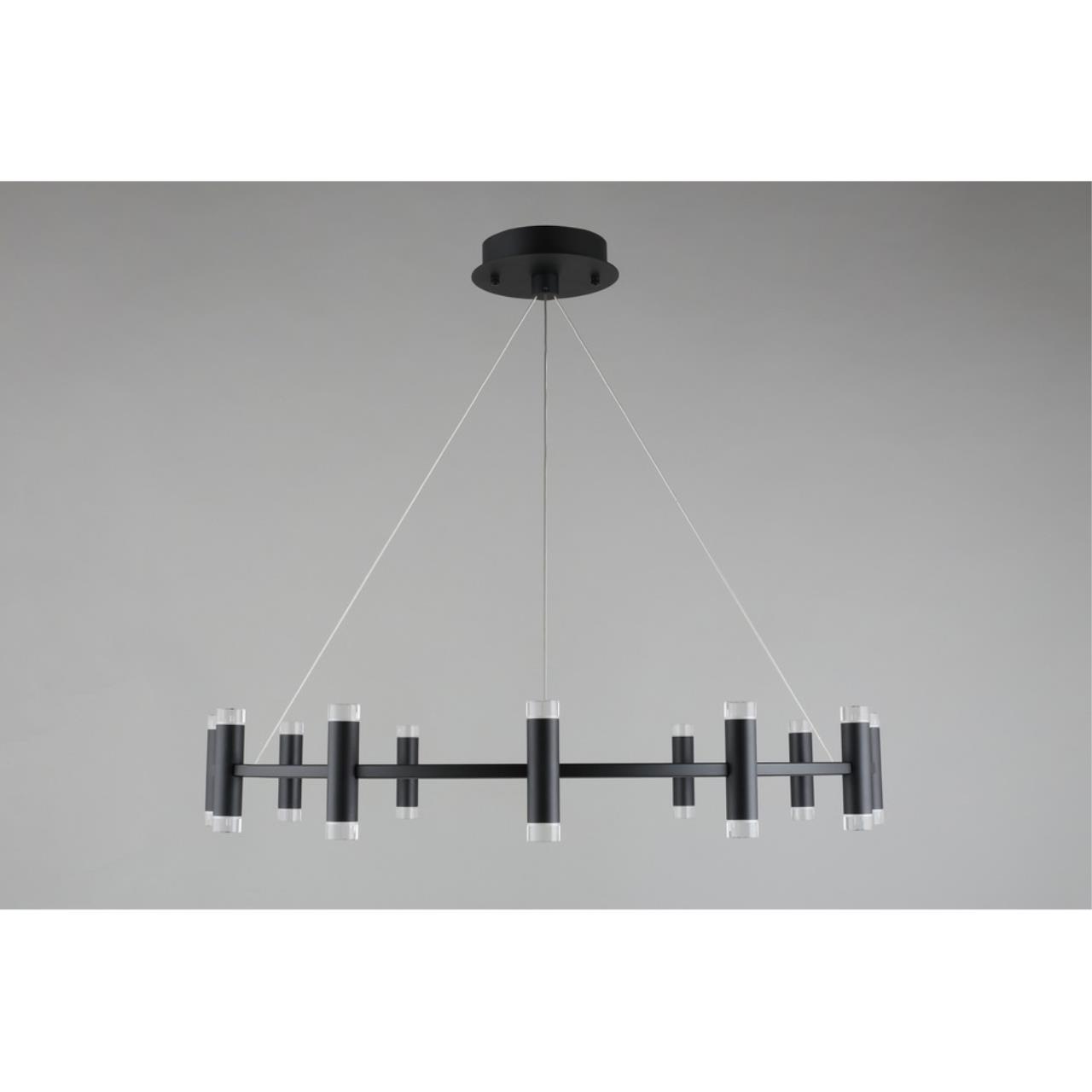 Картинка Подвесная светодионая люстра Aployt Klarcia APL.037.03.120