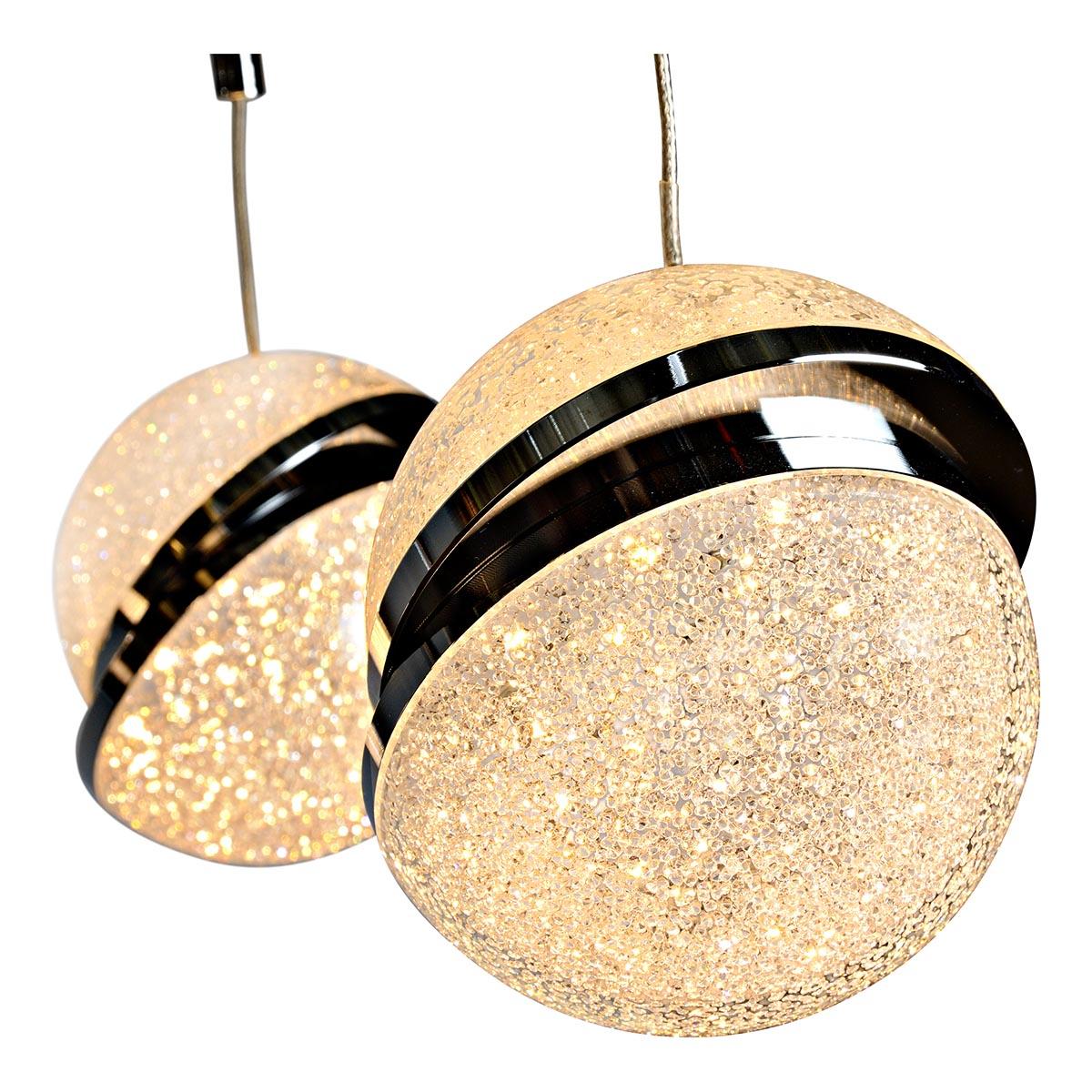 Картинка Подвесная светодиодная люстра iLedex CRystal Ball C4474-6 CR