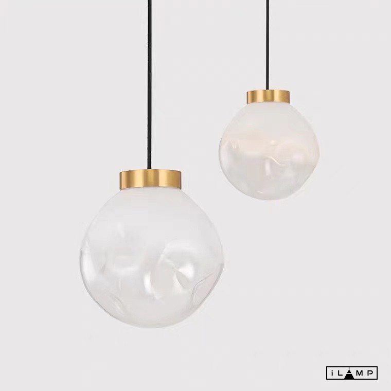 Картинка Подвесной светильник iLamp PEAR 8648P/L GOLD&WHITE