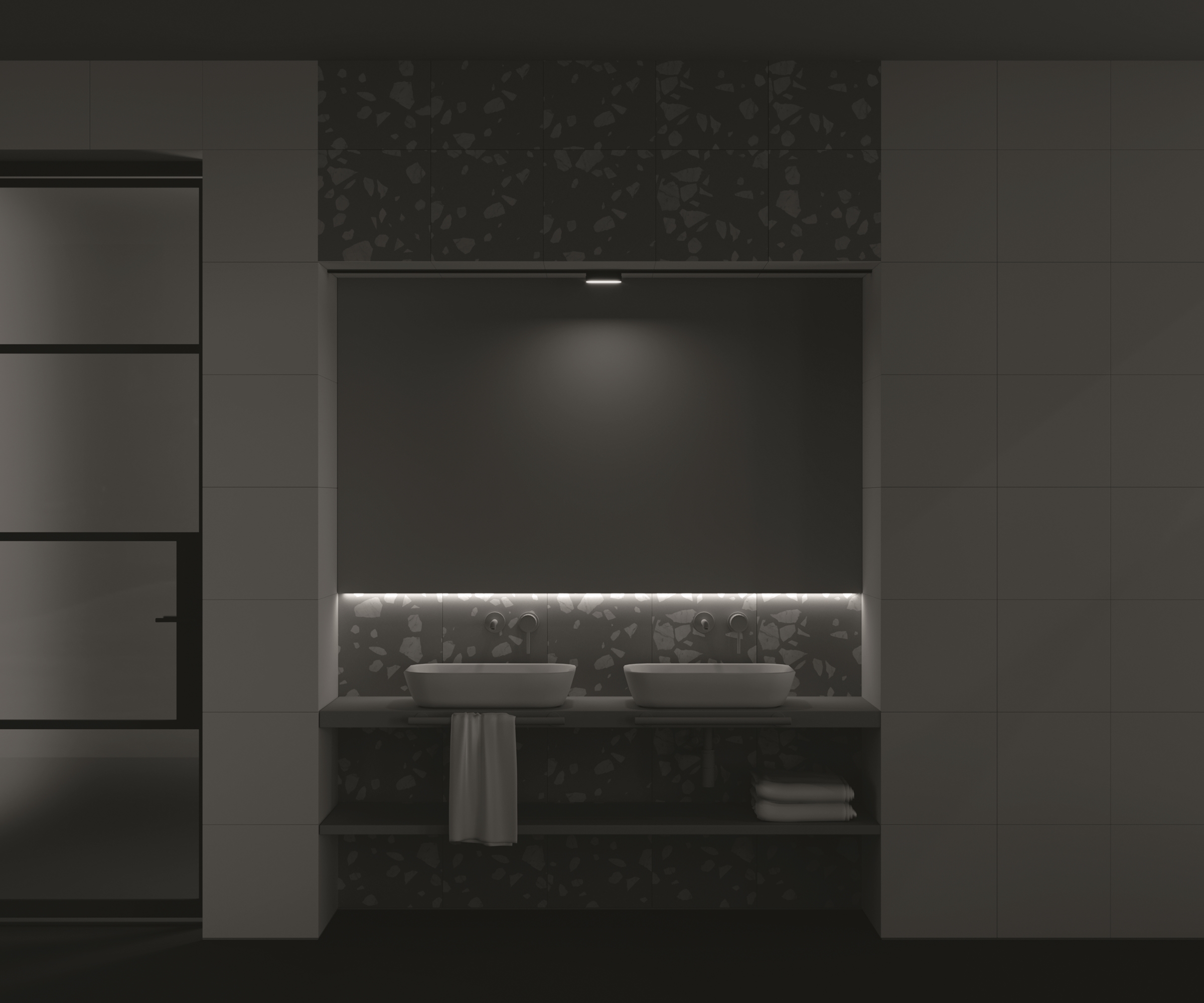 Картинка Трековый светильник Technical TR080-1-6W3K-B