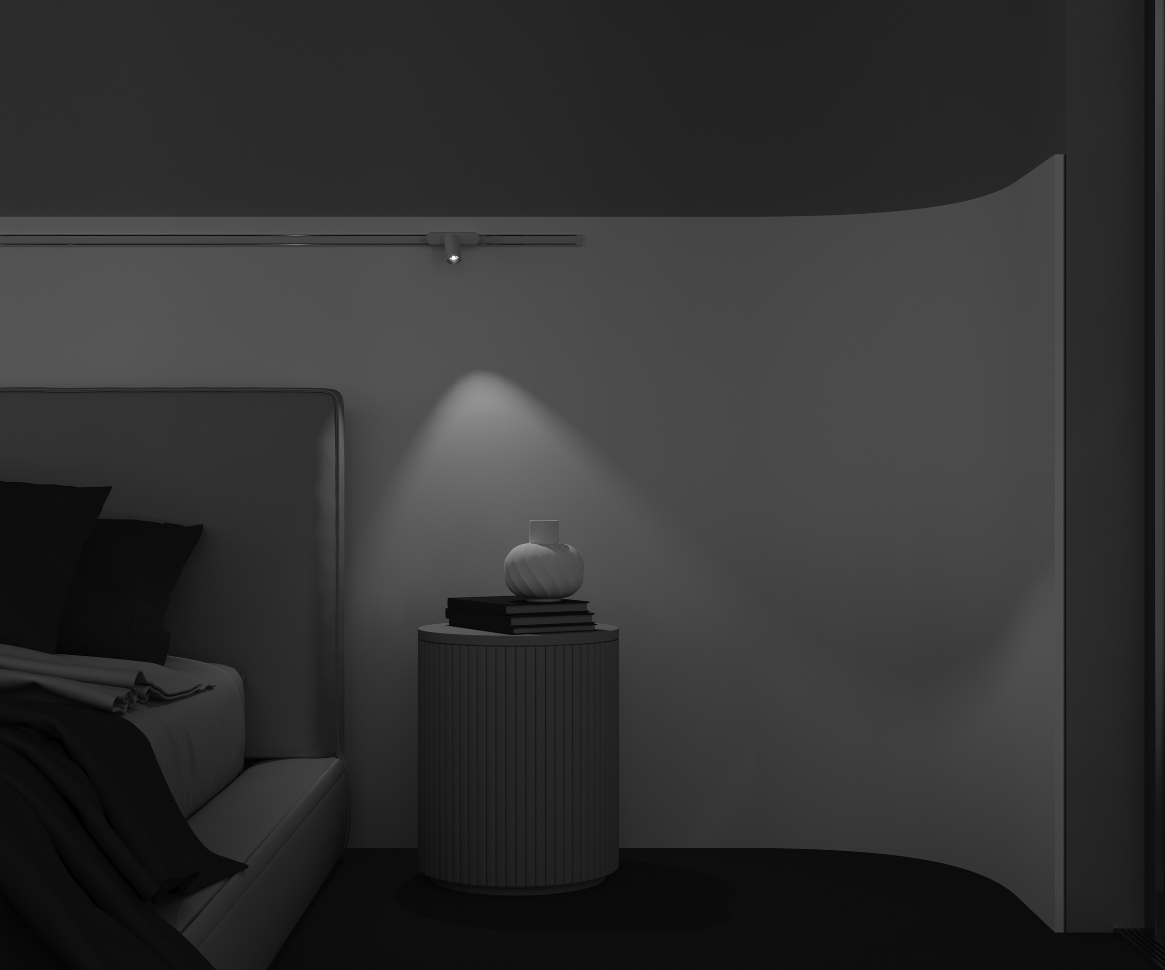 Картинка Трековый светильник Technical TR103-1-5W3K-M-W