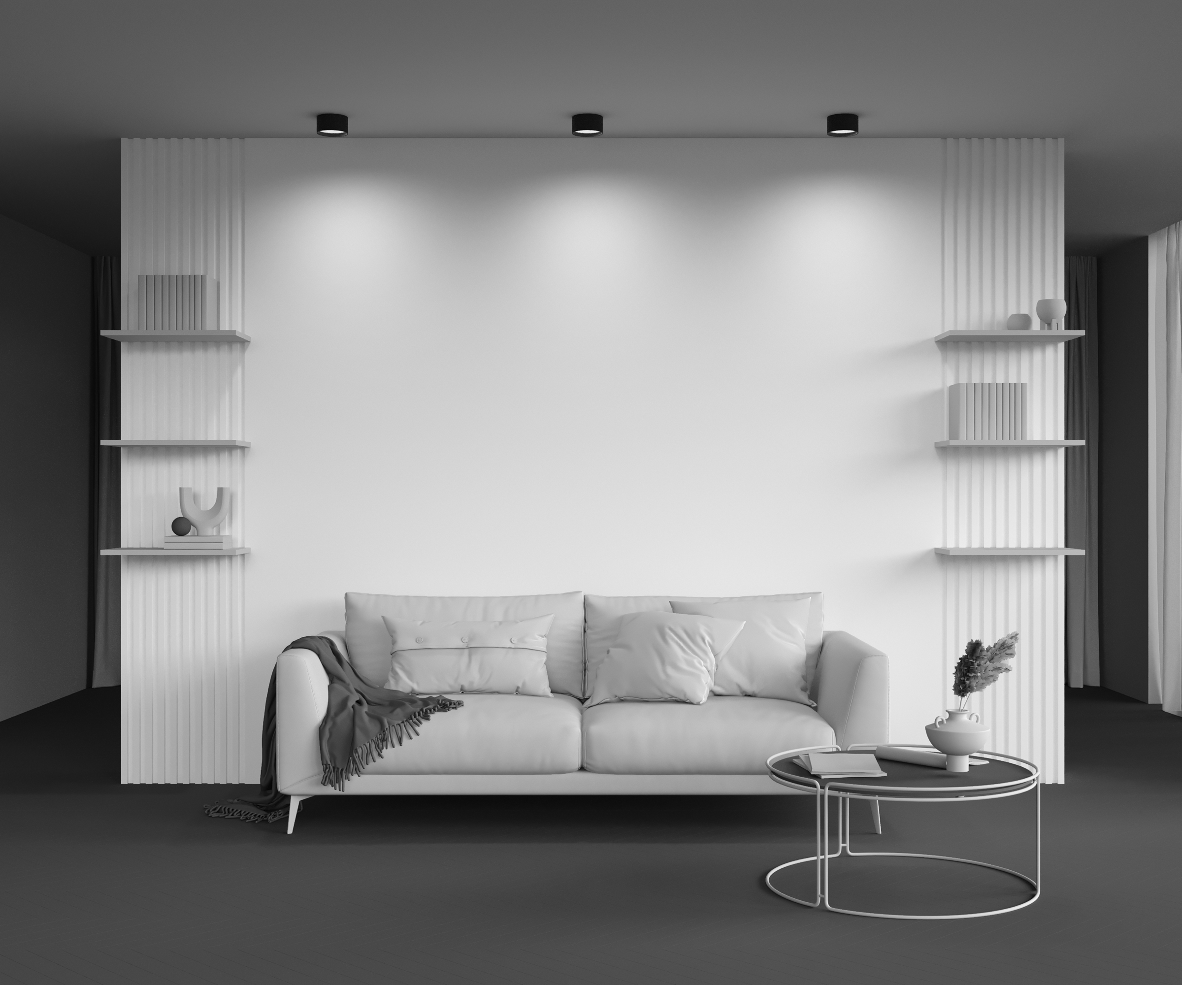 Картинка Потолочный светильник Technical C091CL-12W4K-B