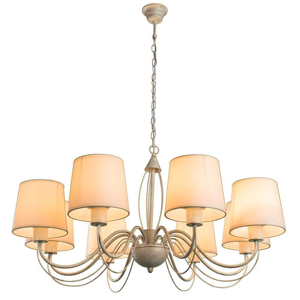 Картинка Подвесная люстра Arte Lamp Orlean A9310LM-8WG