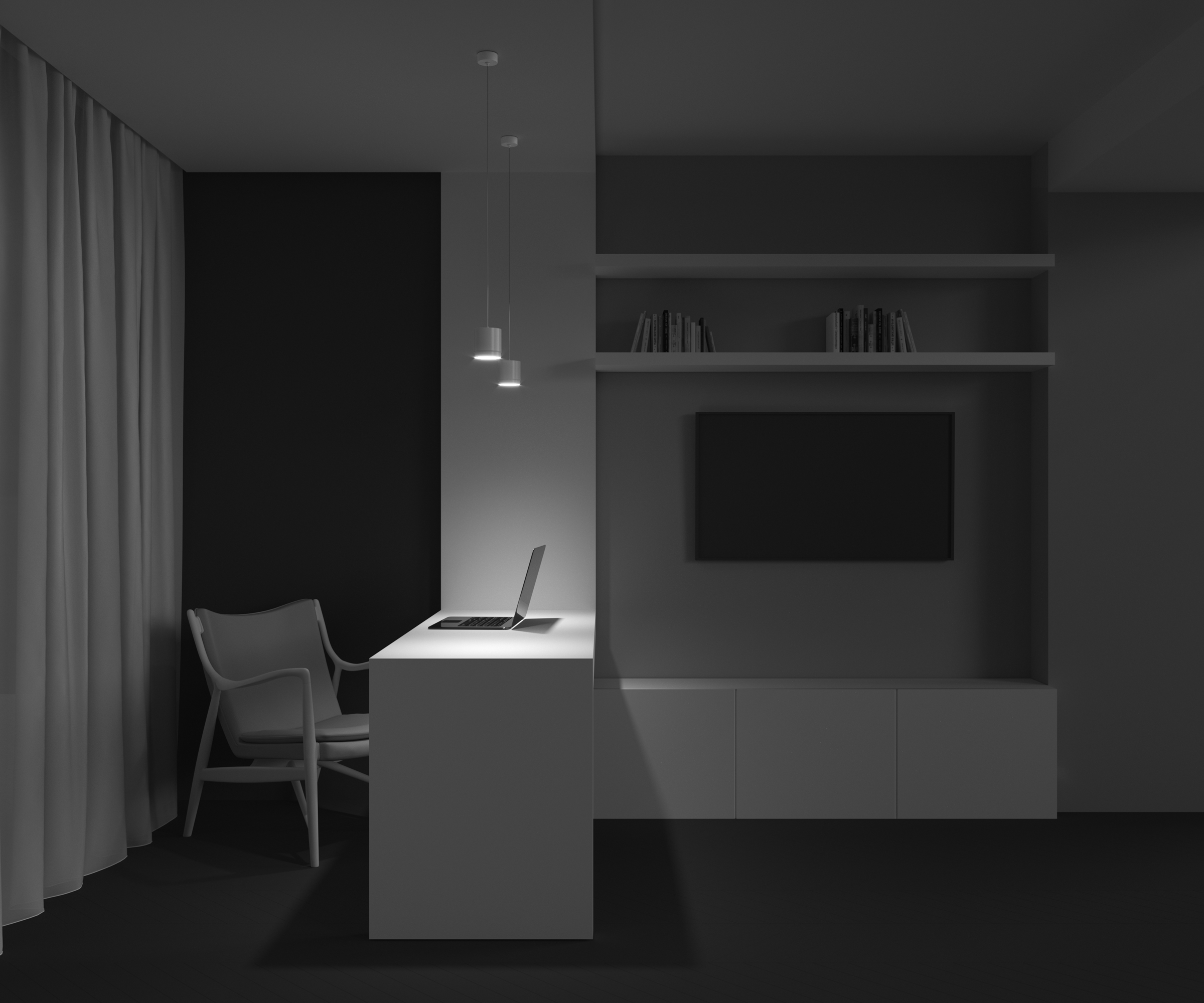 Картинка Подвесной светильник Technical P088PL-GX53-W