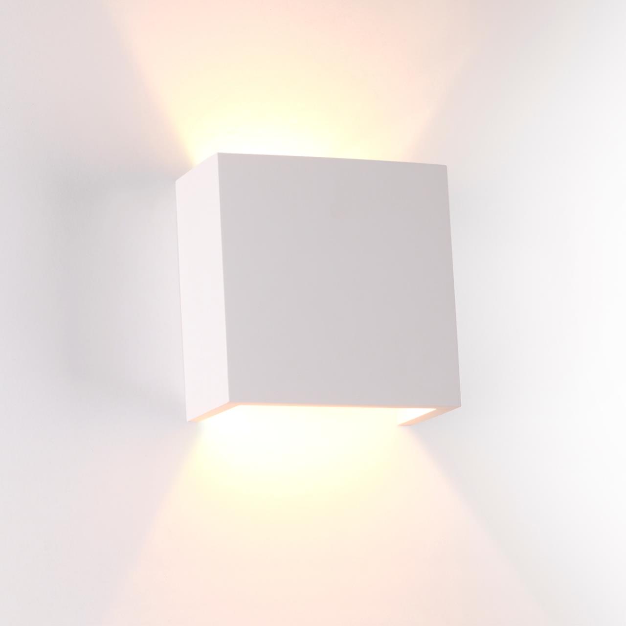 Картинка Настенный светильник Odeon Light Hightech Gips 3883/1W