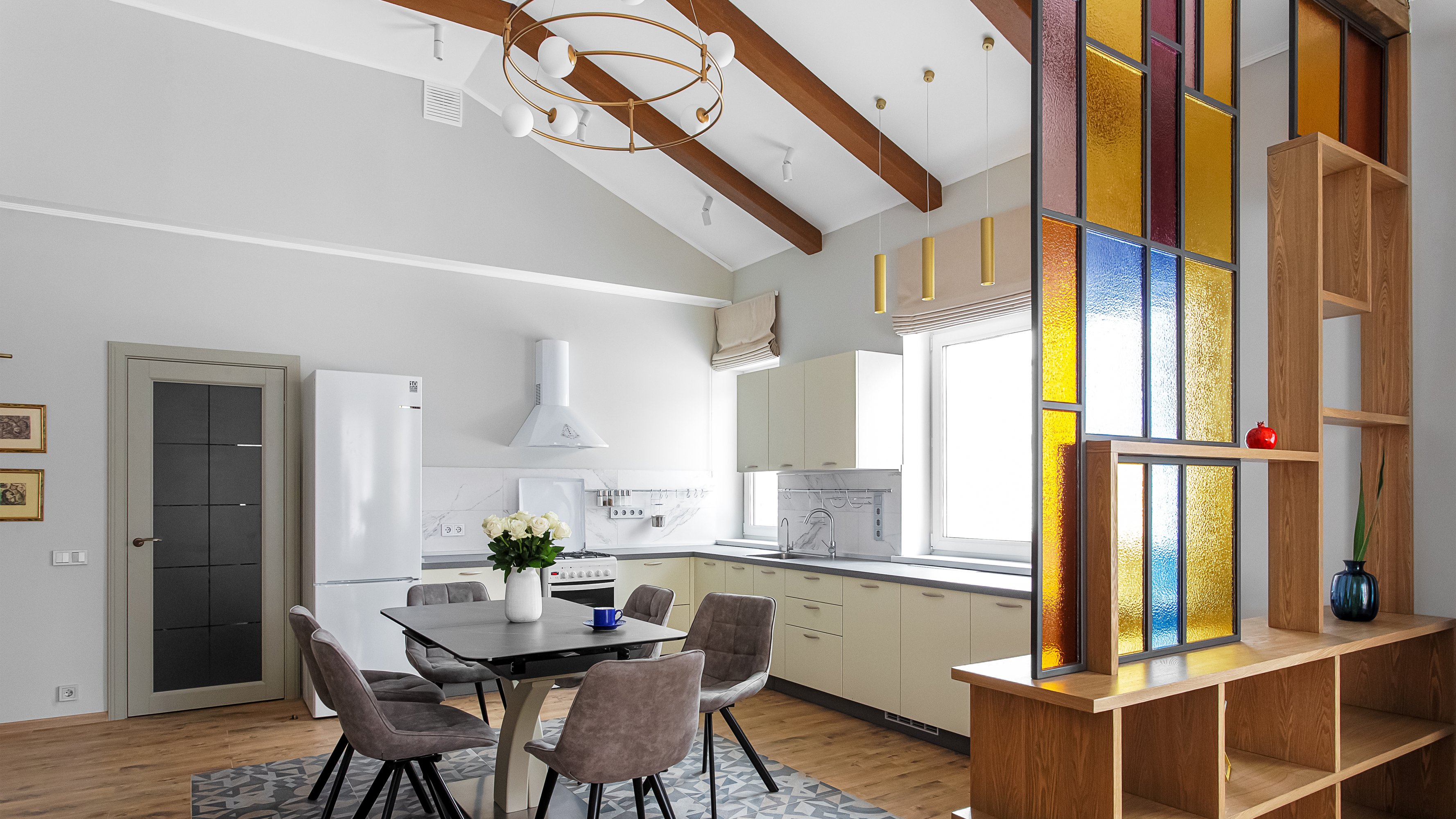 Картинка Подвесной светильник Technical P072PL-L12W4K-BS