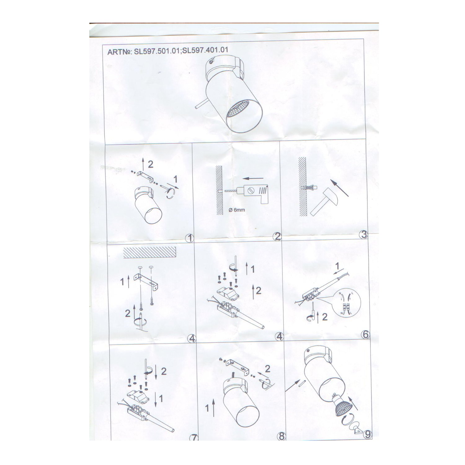 Картинка Светодиодный спот ST Luce Fanale SL597.401.01