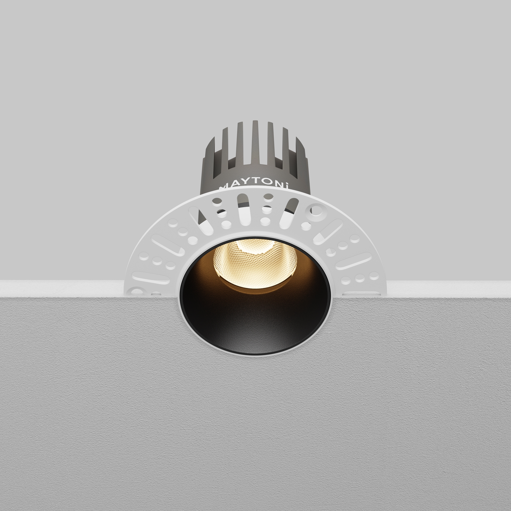 Картинка Встраиваемый светильник Technical DL124-10W-3K-TRS-B Dip