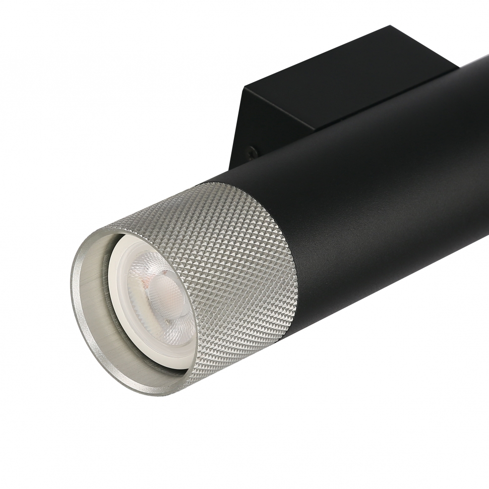 Картинка Светильник настенный iLedex Delta iLedex 2365-2 BK+SL