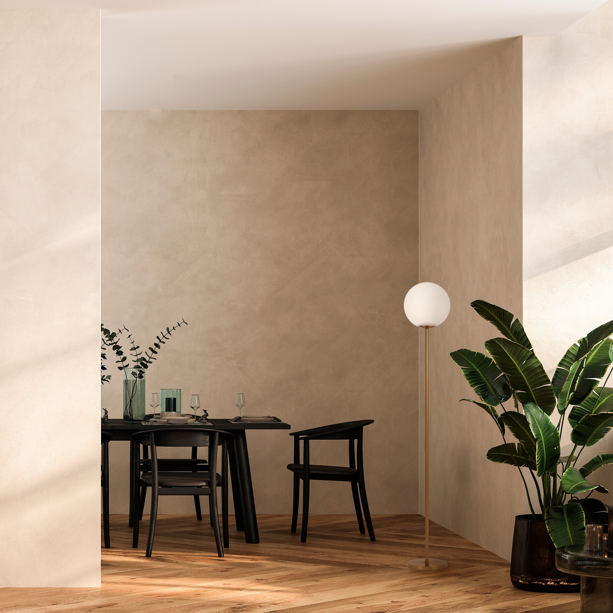 Картинка Напольный светильник (торшер) Maytoni MOD013FL-01BS