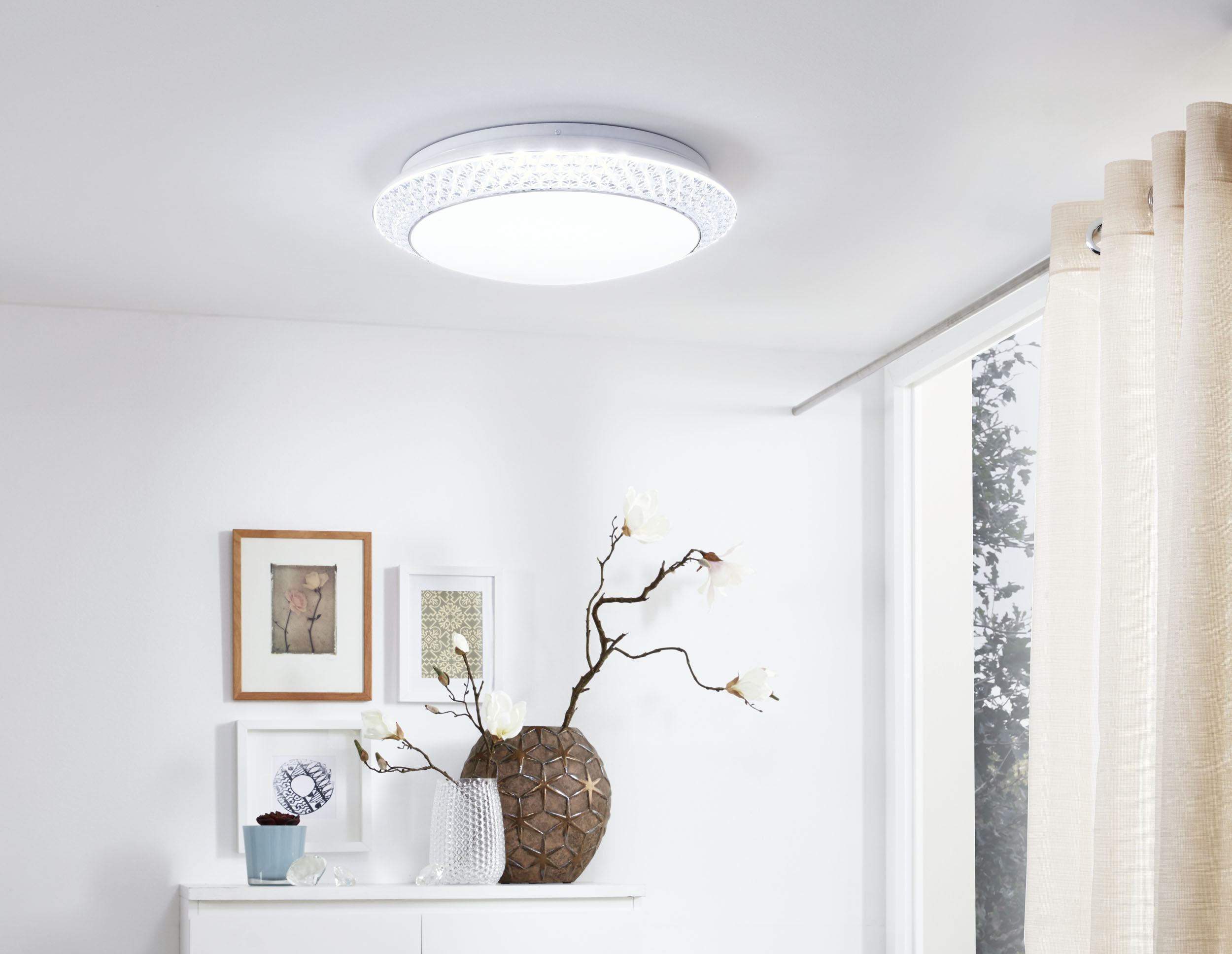 Картинка Потолочный светодиодный светильник Eglo Porecta 97037