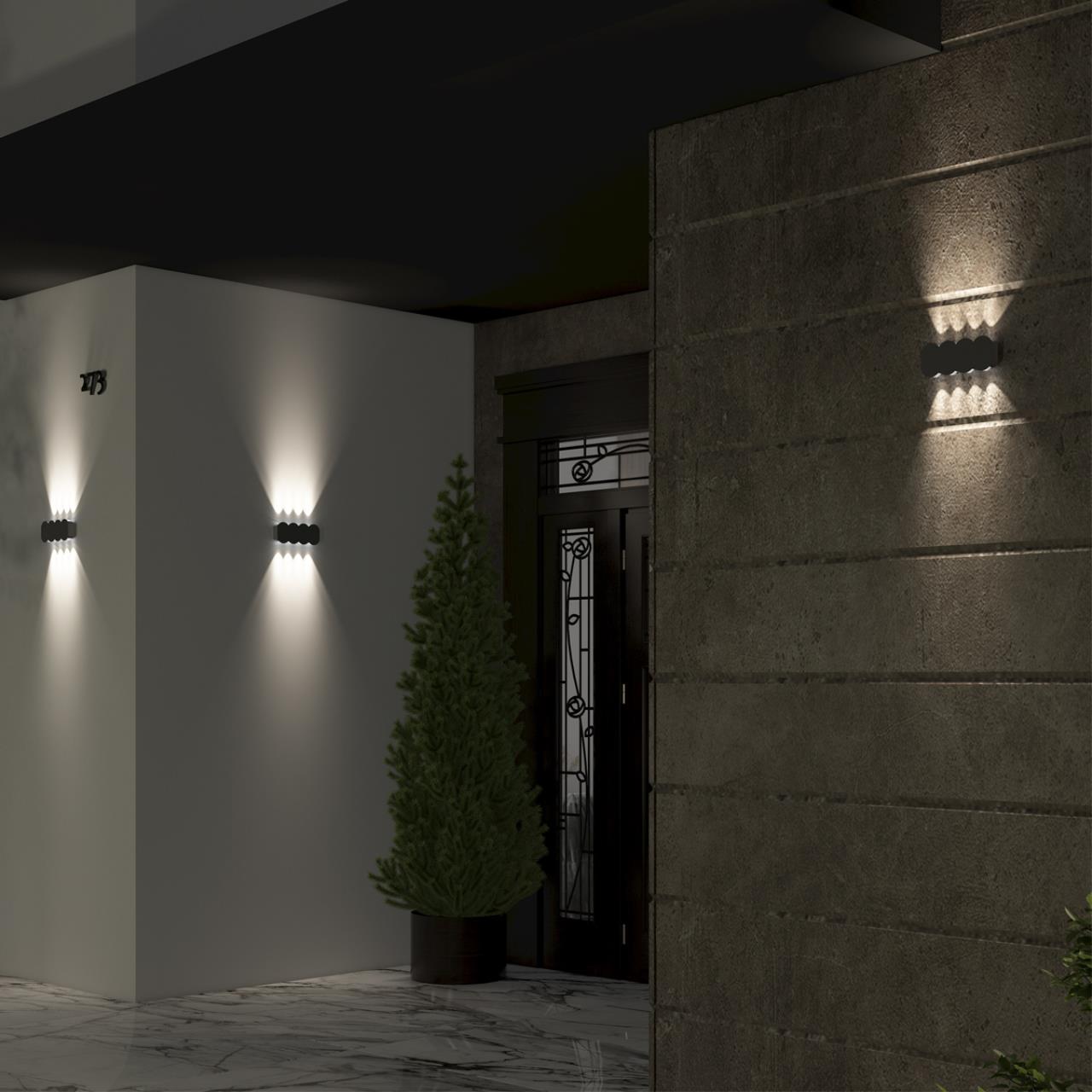 Картинка Уличный настенный светодиодный светильник Novotech Street Calle 358561