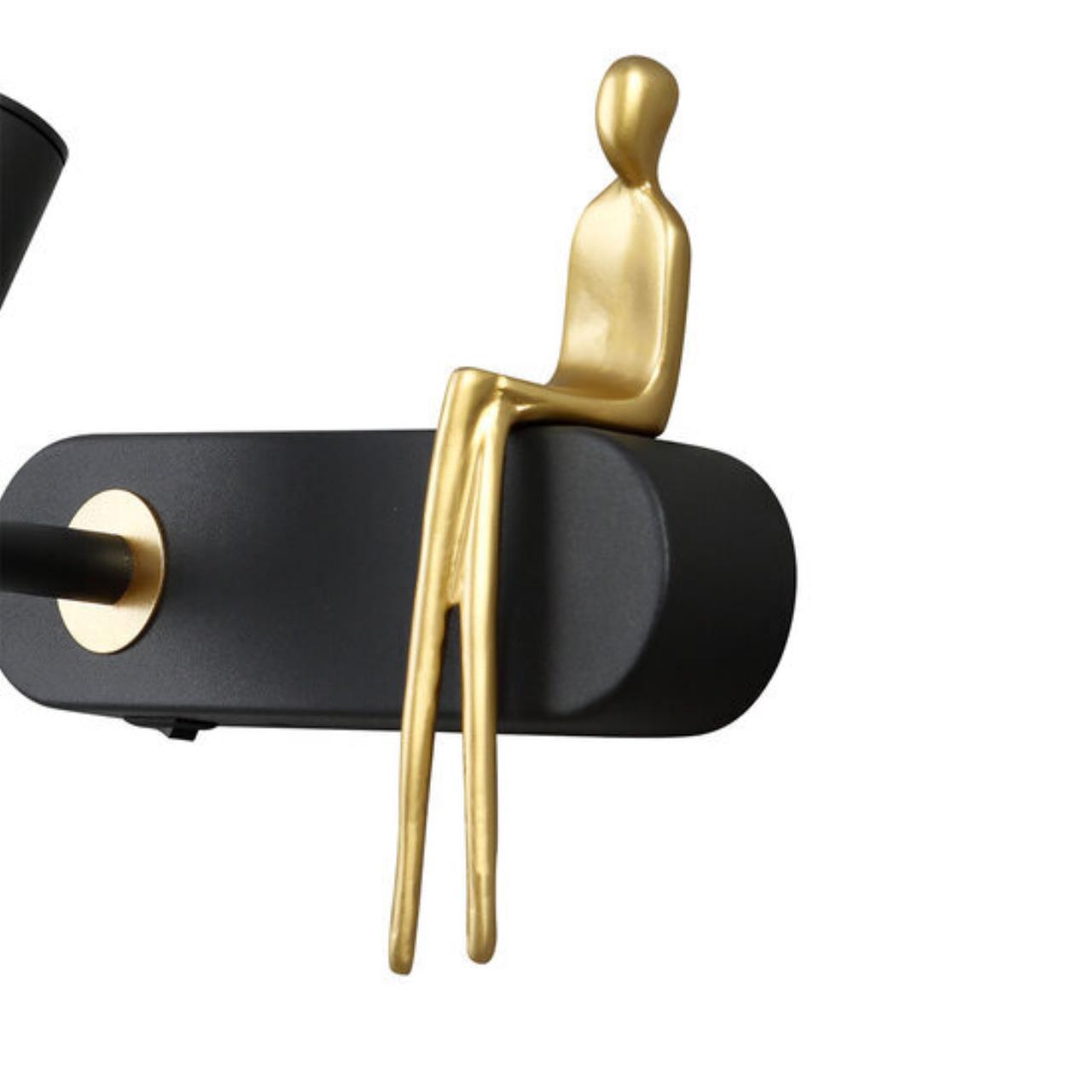 Картинка Настенный светильник Arte Lamp ALBERT A2173AP-1BK