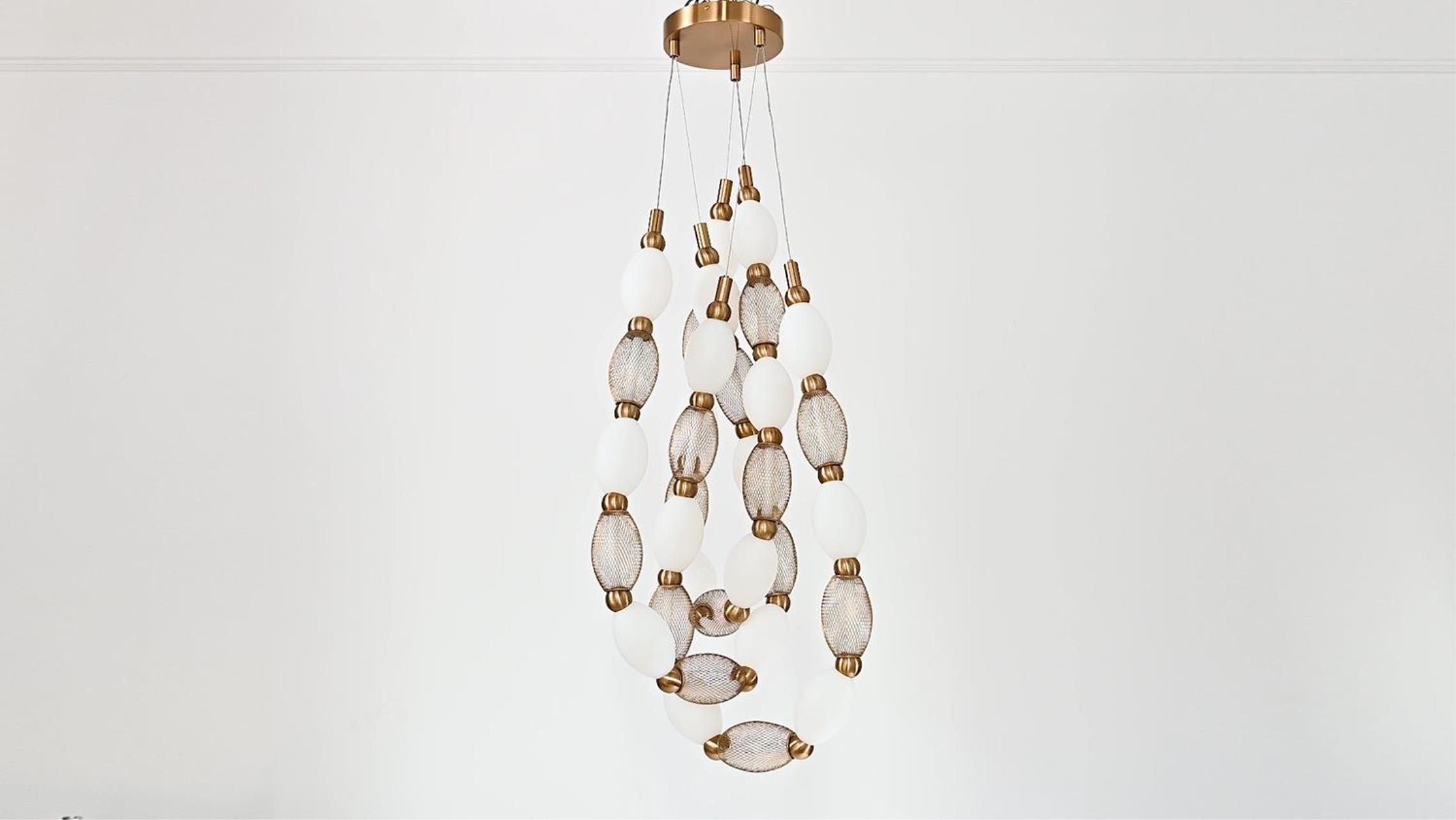 Картинка Подвесной светильник Perler 4559-3PC