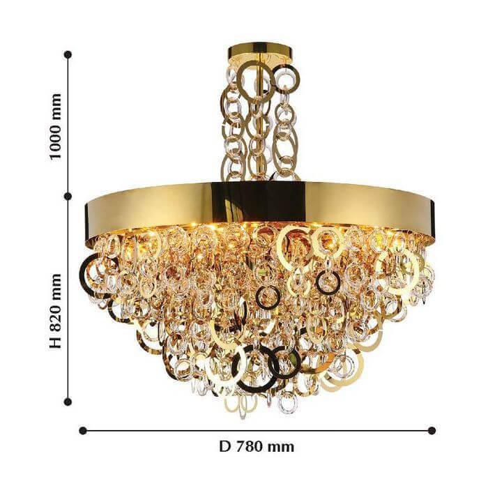 Картинка Подвесная люстра Favourite Leporem 2207-12P