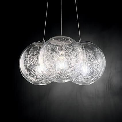 Картинка Светильник MAPA SAT SP3 NICKEL 176031