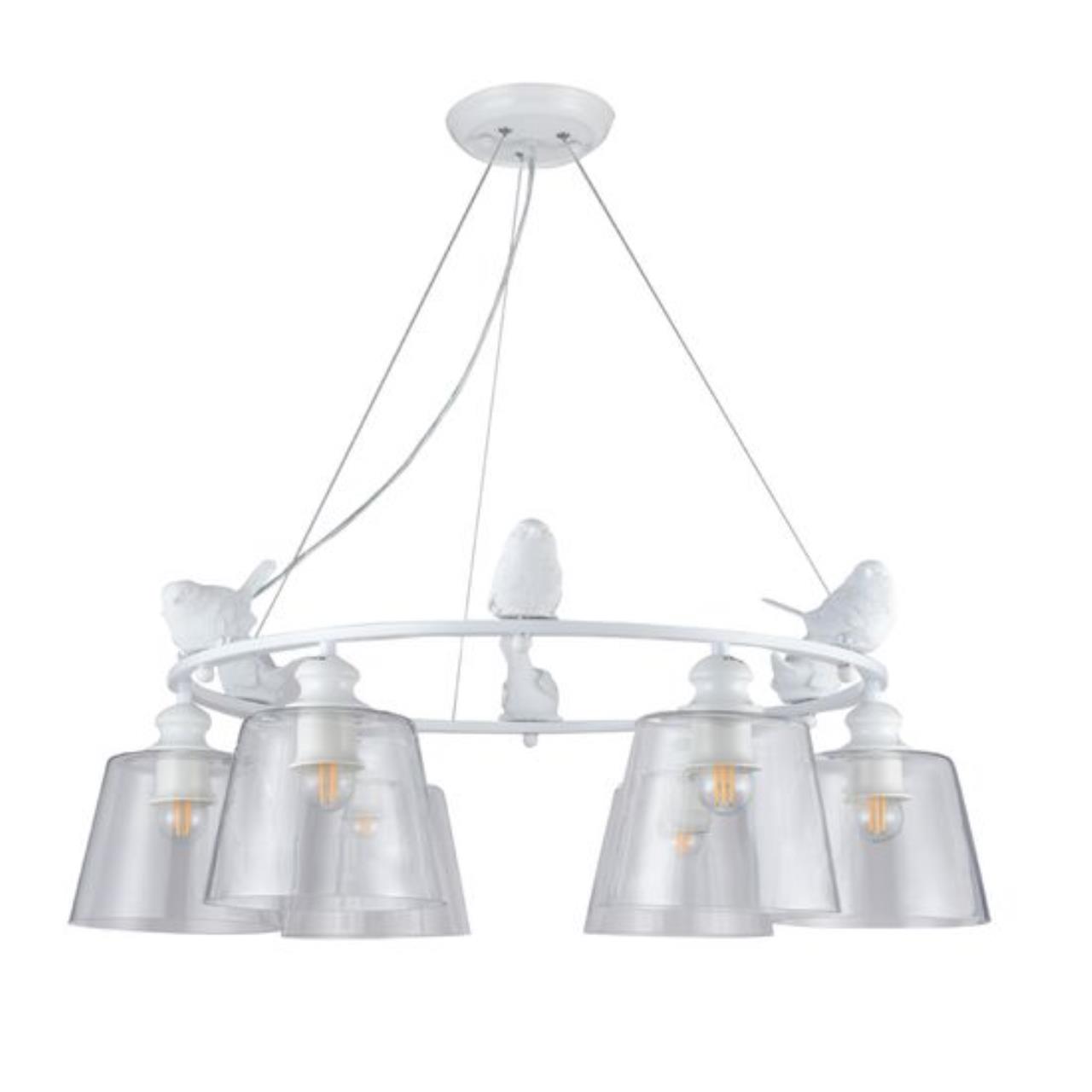Картинка Подвесная люстра Arte Lamp Passero A4289LM-6WH