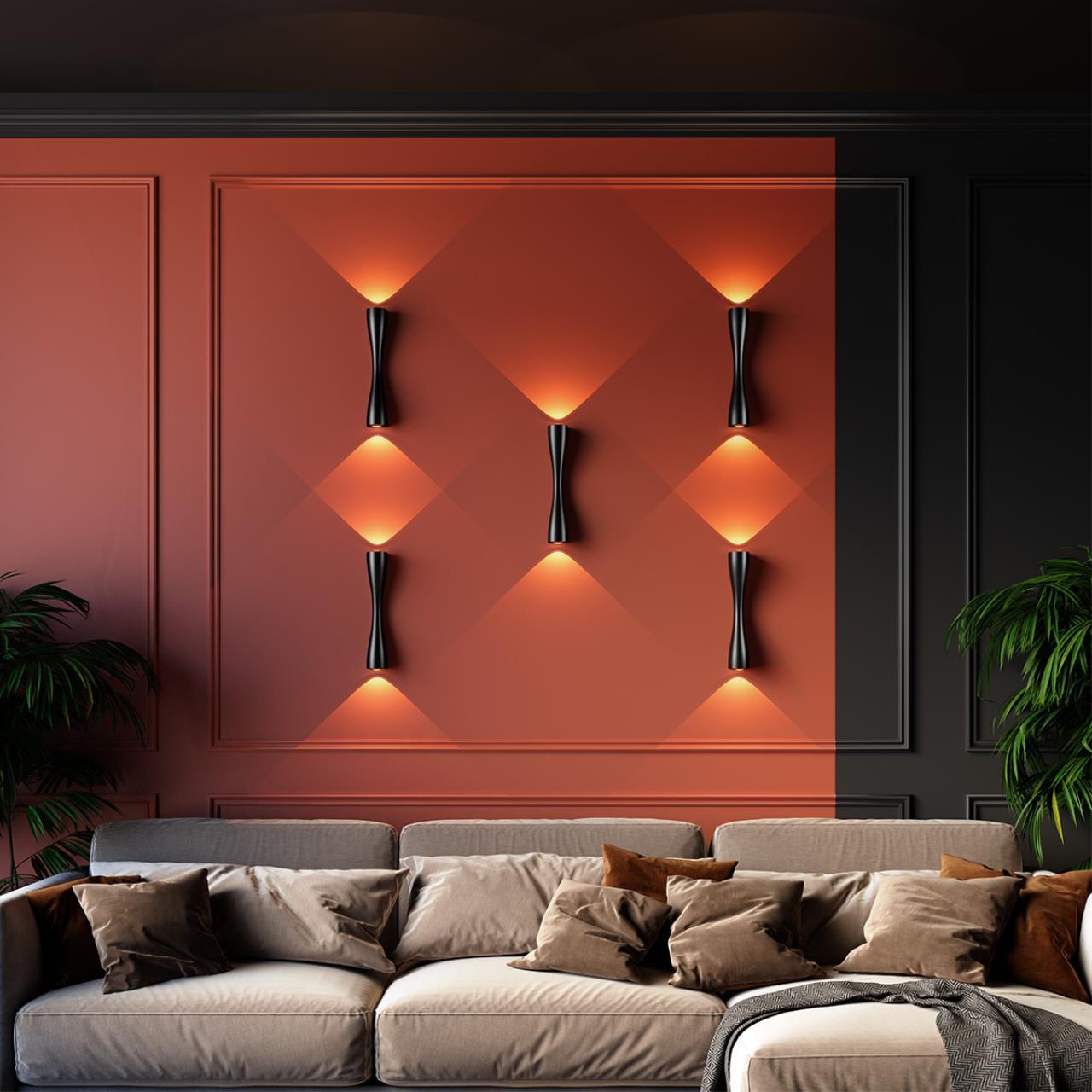 Картинка Настенный светодиодный светильник Odeon Light Hightech Anika 4291/10WL