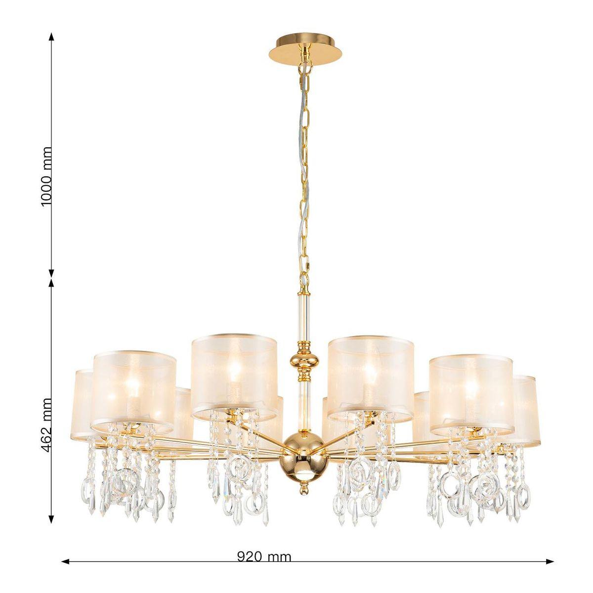 Картинка Подвесная люстра Favourite Ventus 2891-10P