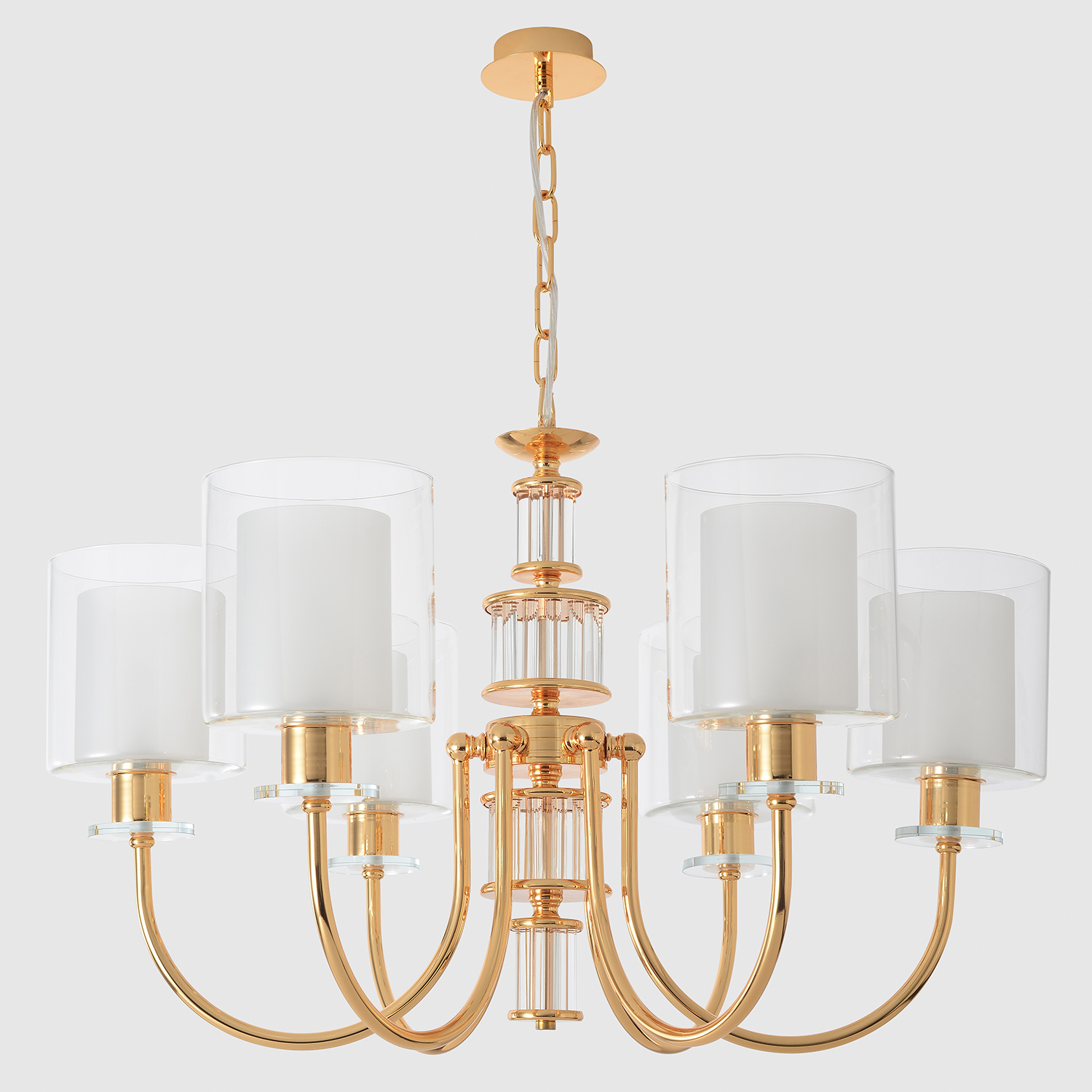 Картинка Люстра Crystal Lux ELENA 1621/306