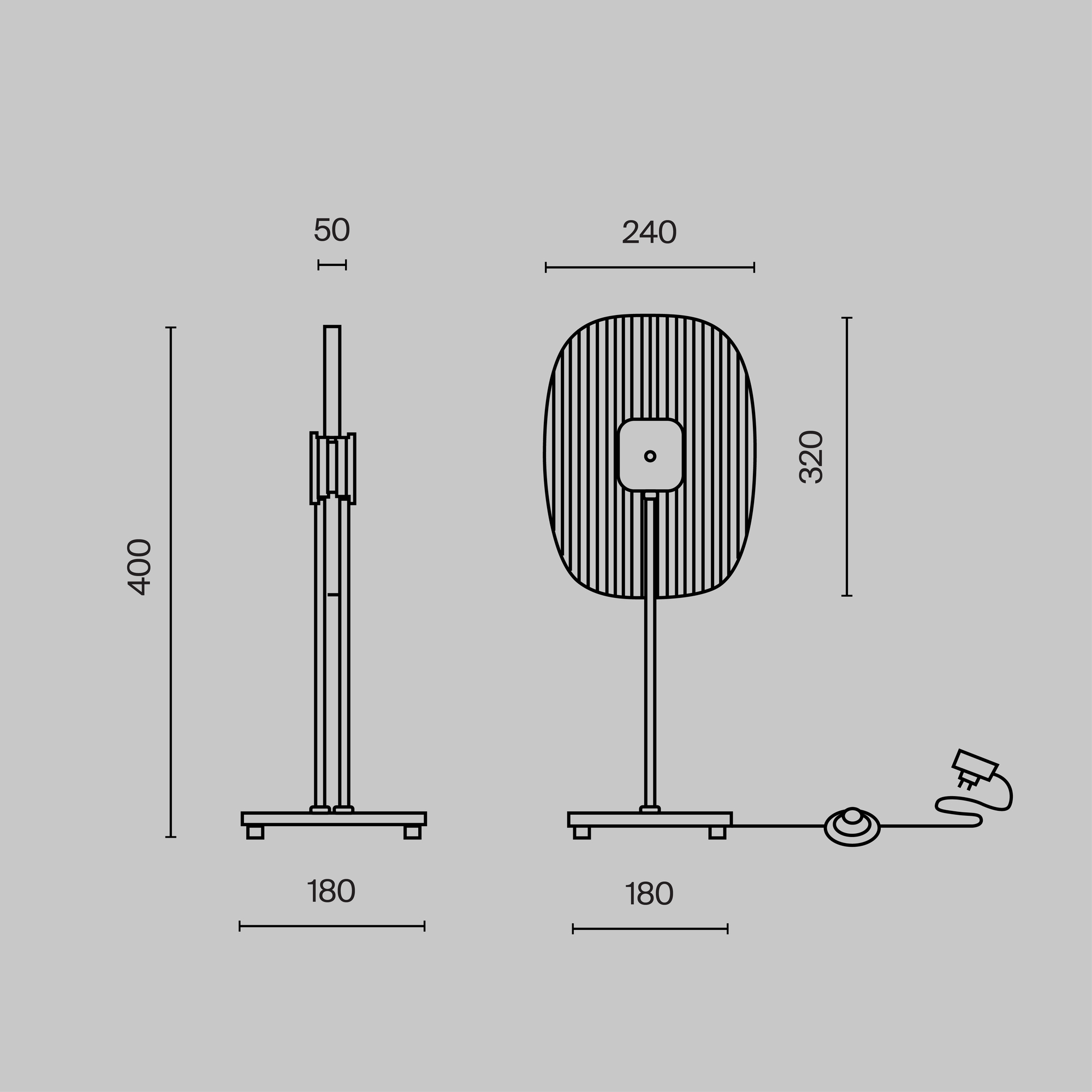 Картинка Настольный светильник Maytoni MOD152TL-L1BK