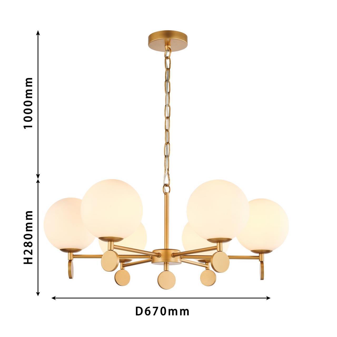 Картинка Подвесная люстра Favourite Absolute 2928-6P