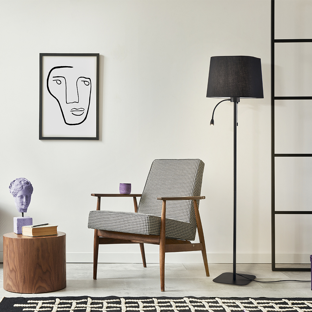 Картинка Торшер Maytoni Farel Z001FL-L3W-1B