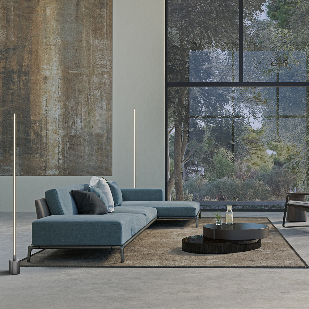 Картинка Напольный светильник (торшер) Maytoni MOD147FL-L20BK1