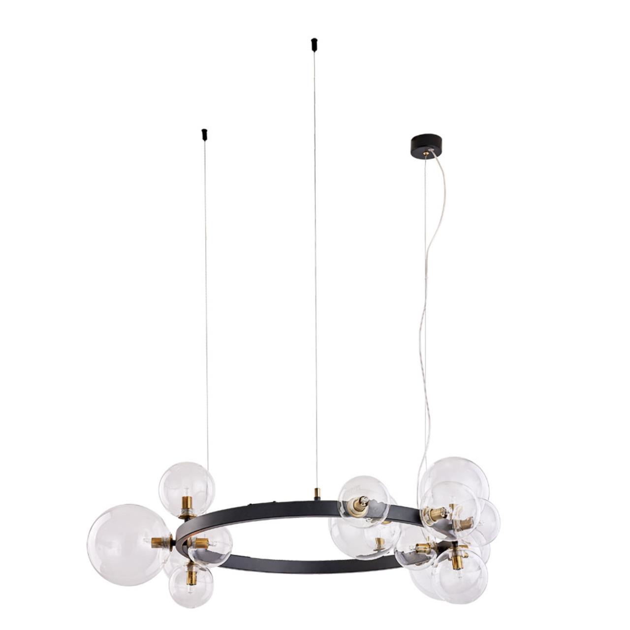 Картинка Подвесная люстра Arte Lamp Vincent A7790SP-15BK