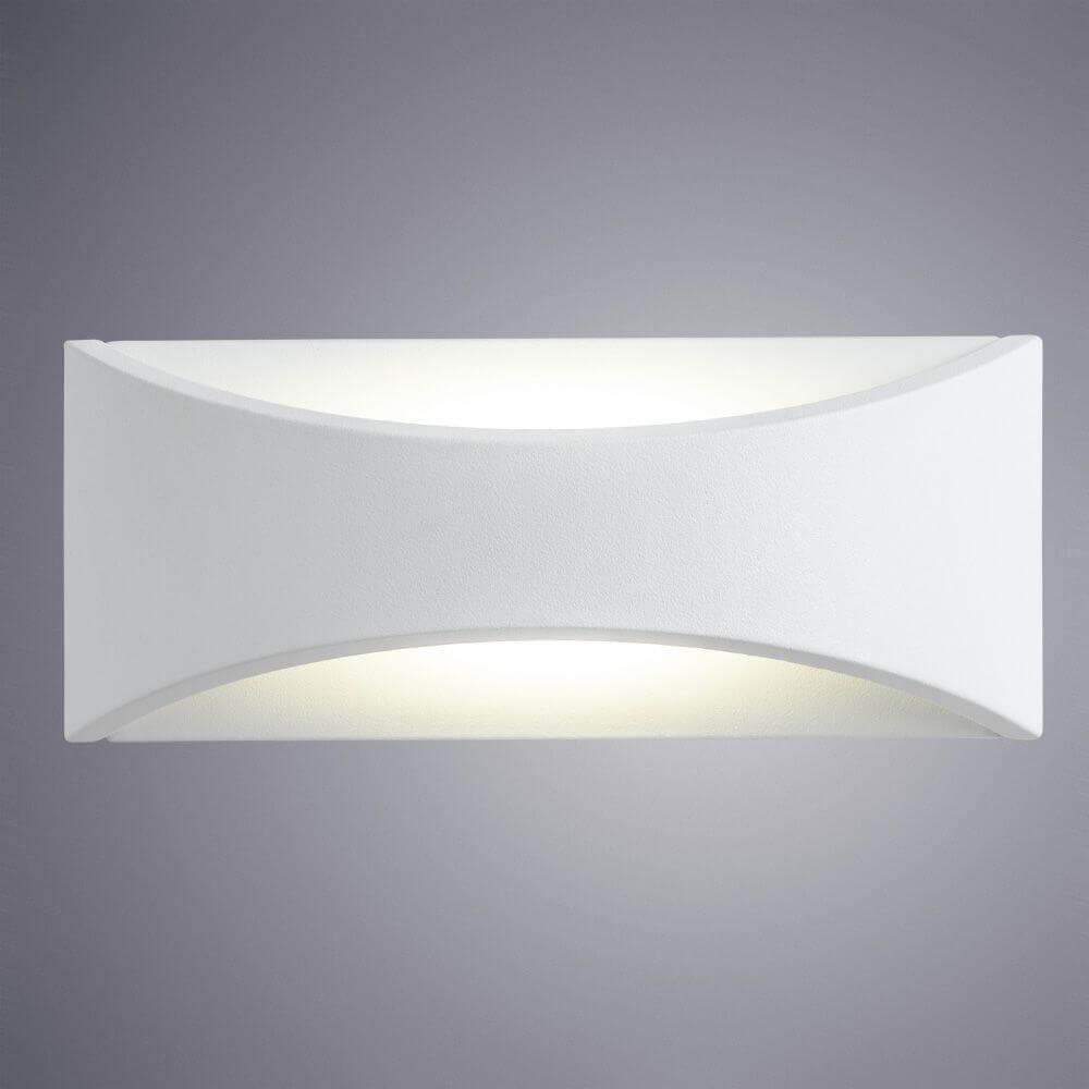 Картинка Уличный настенный светодиодный светильник Arte Lamp A8288AL-1WH