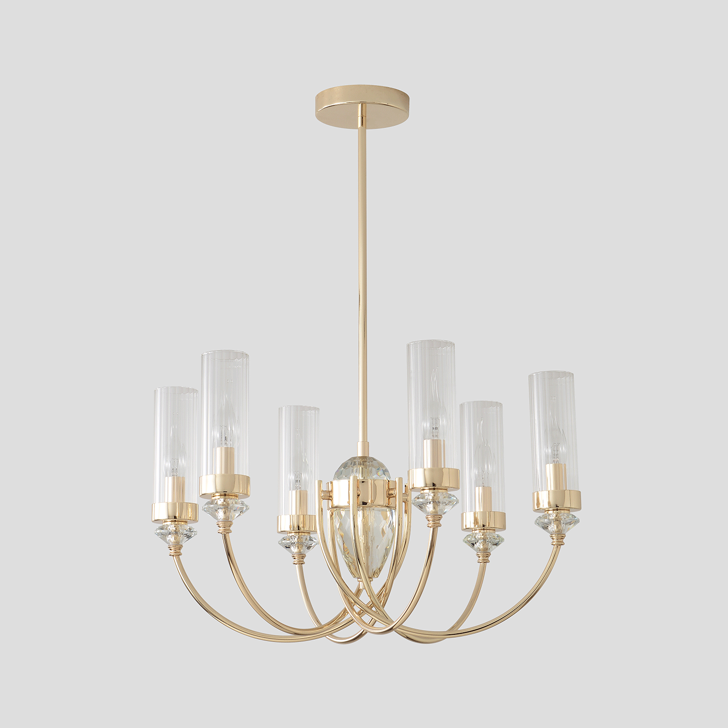 Картинка Люстра Crystal Lux SECRET 4050/306