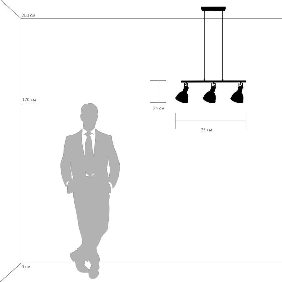 Картинка Подвесной светильник Lightstar Acrobata 761130