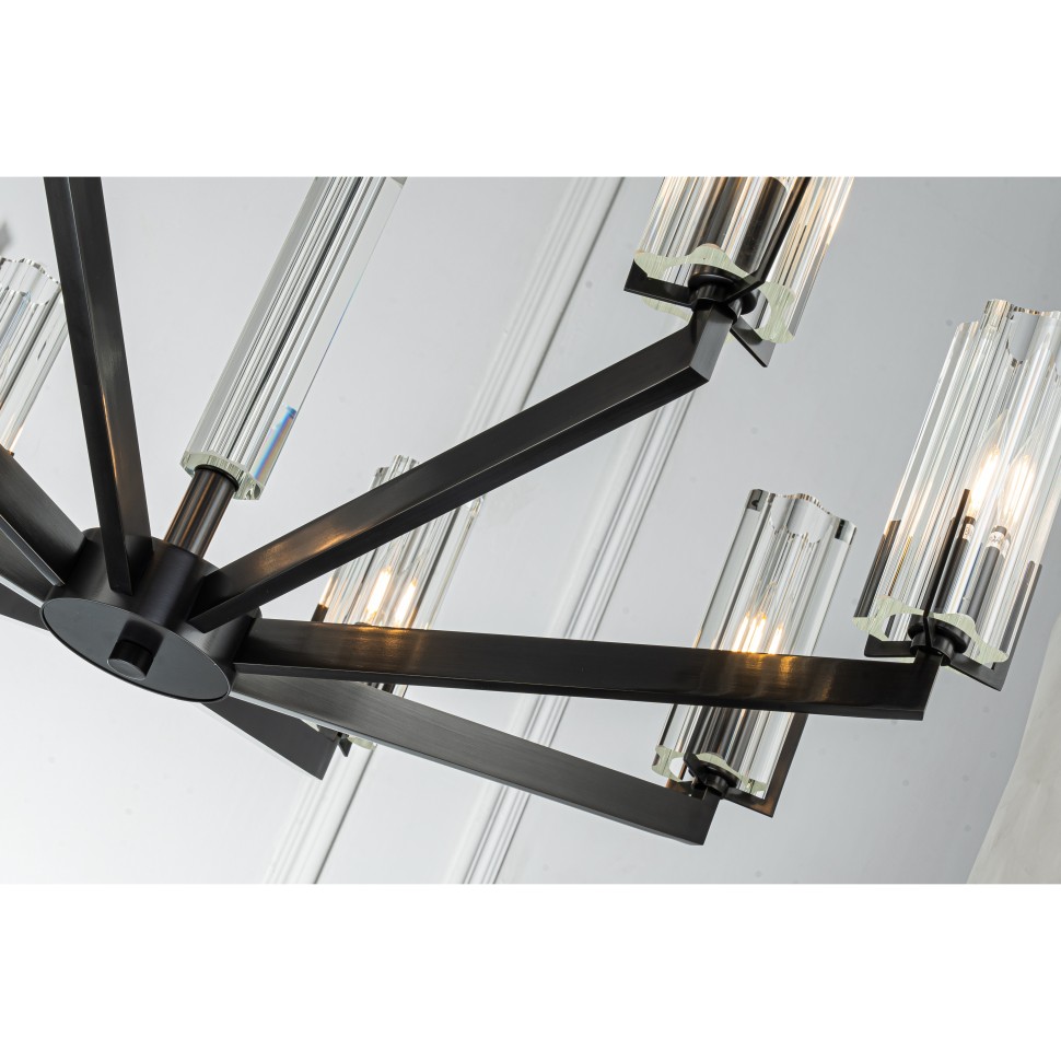 Картинка Подвесная люстра Belfast Malone 6035-8 BL CL